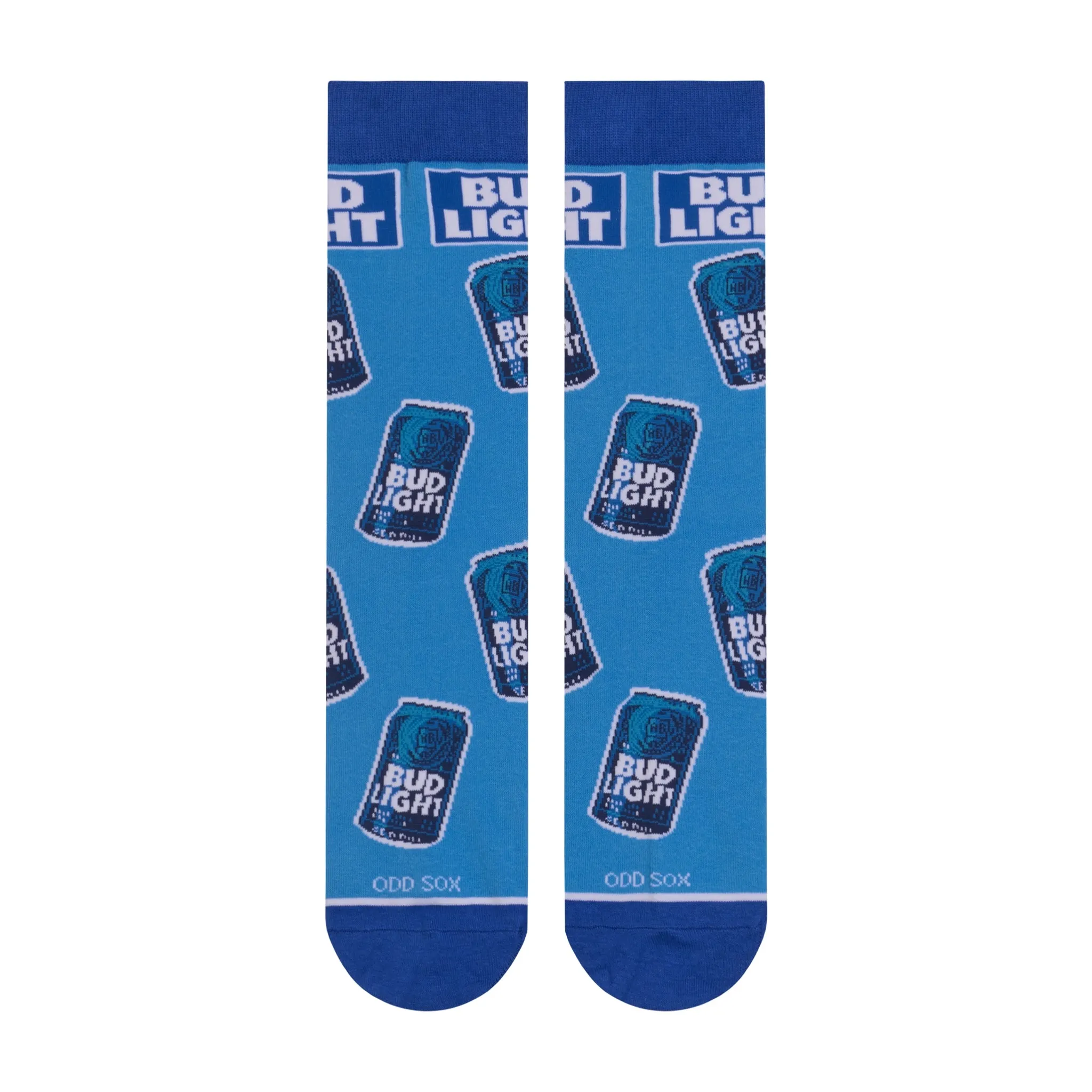 Bud Light Cans Crew Socks sold by Odd Sox product image thumbnail 2