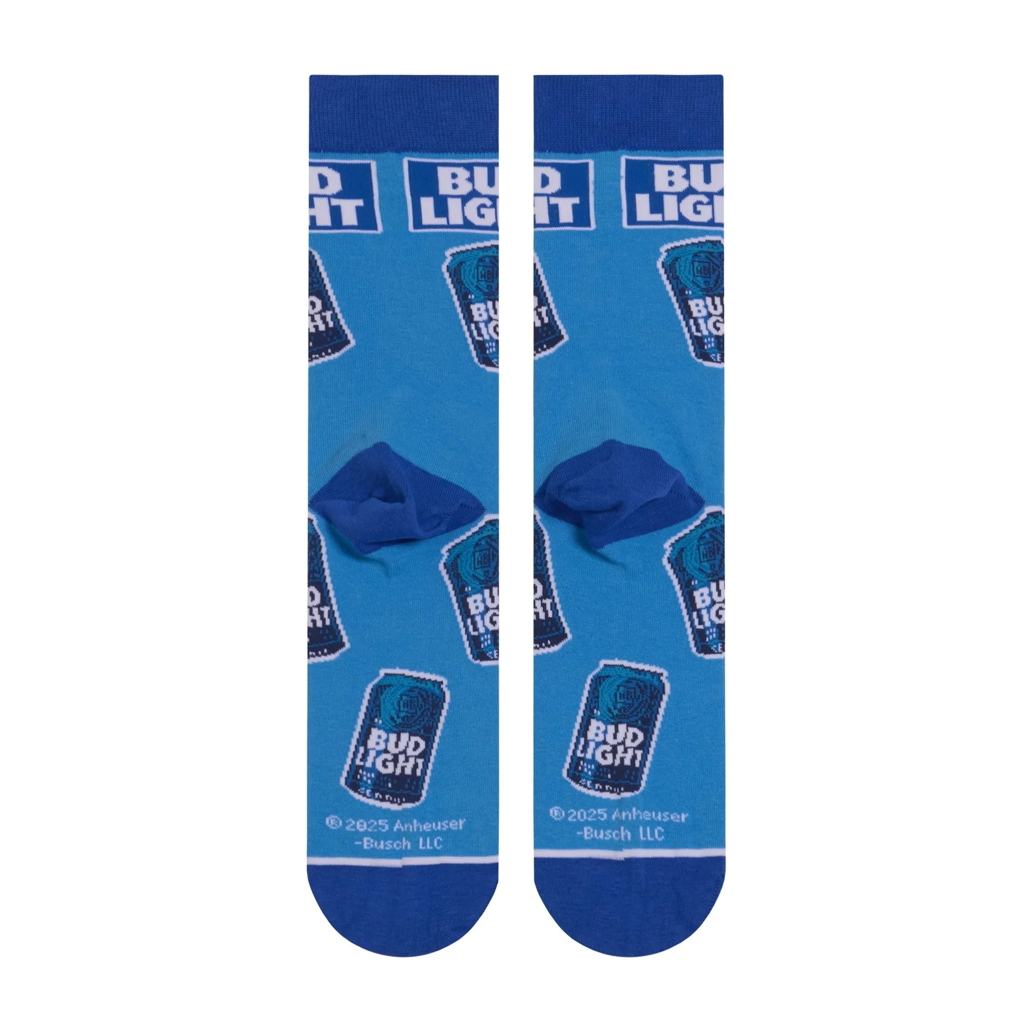 Bud Light Cans Crew Socks sold by Odd Sox product image thumbnail 3
