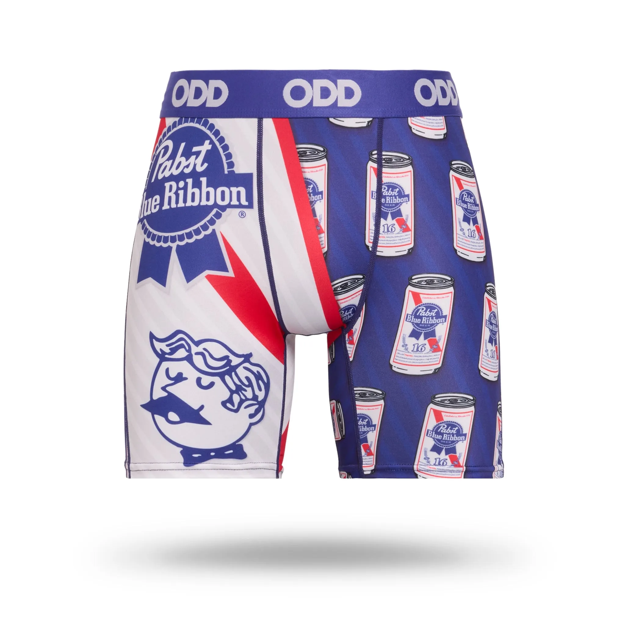 Pabst Blue Ribbon Split Men's Boxer Briefs sold by Odd Sox
