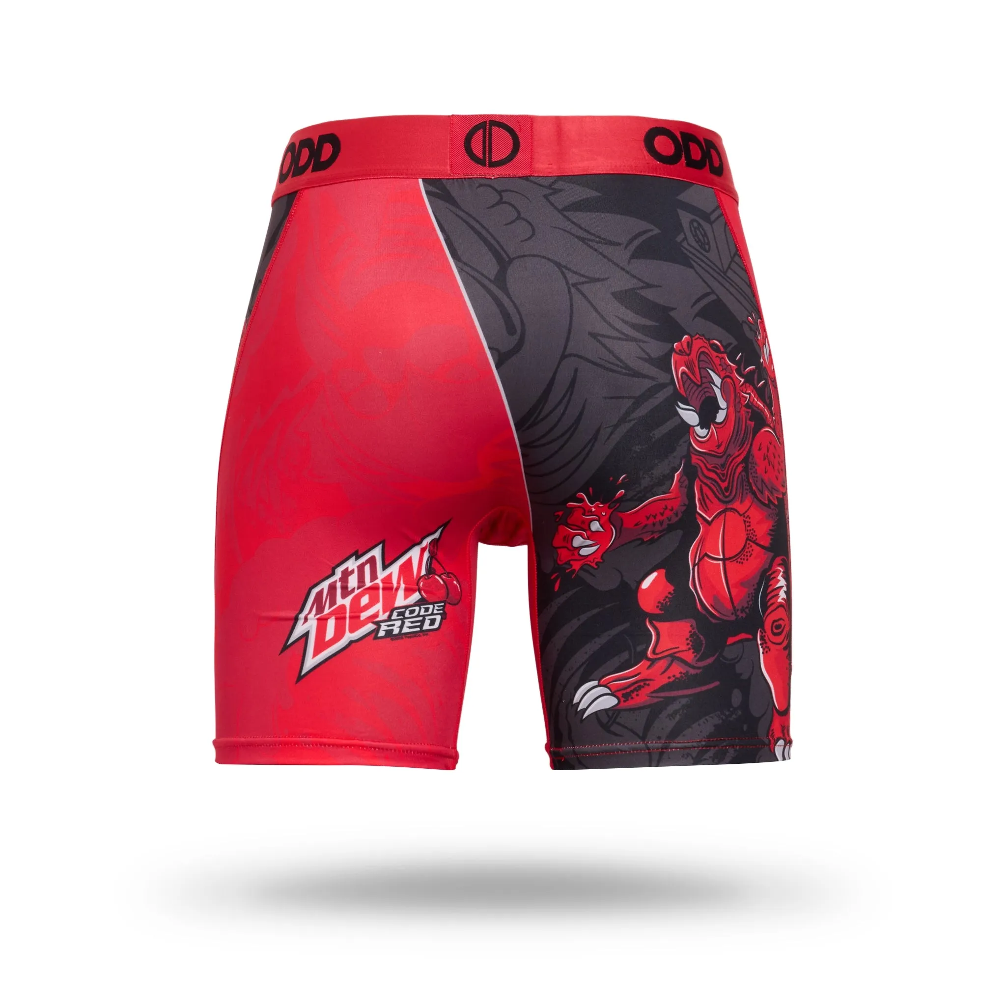 Mountain Dew Code Red Men's Boxer Briefs sold by Odd Sox product image thumbnail 3