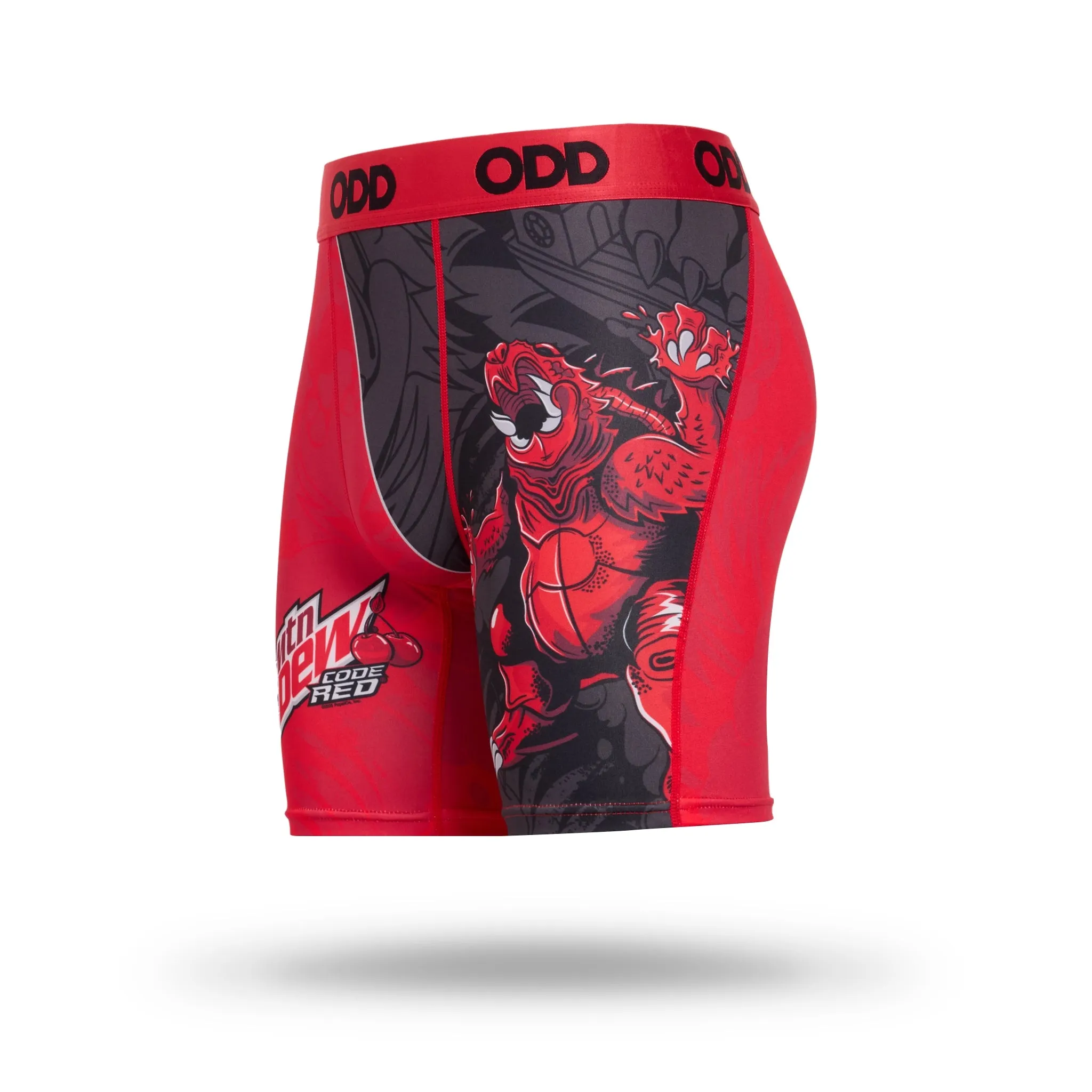 Mountain Dew Code Red Men's Boxer Briefs sold by Odd Sox product image thumbnail 2