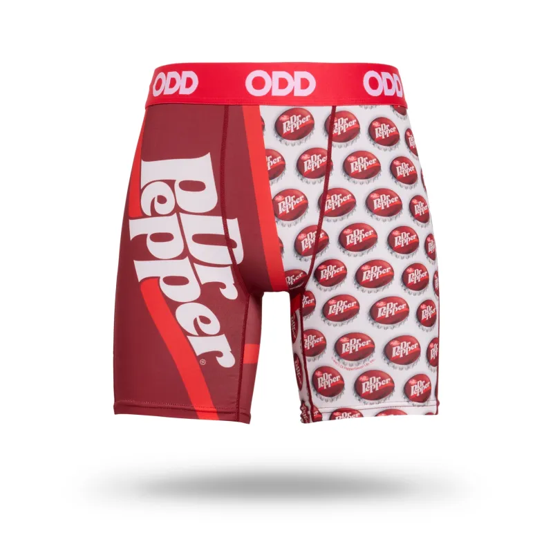 Dr Pepper Retro Split  Men's Boxer Briefs sold by Odd Sox