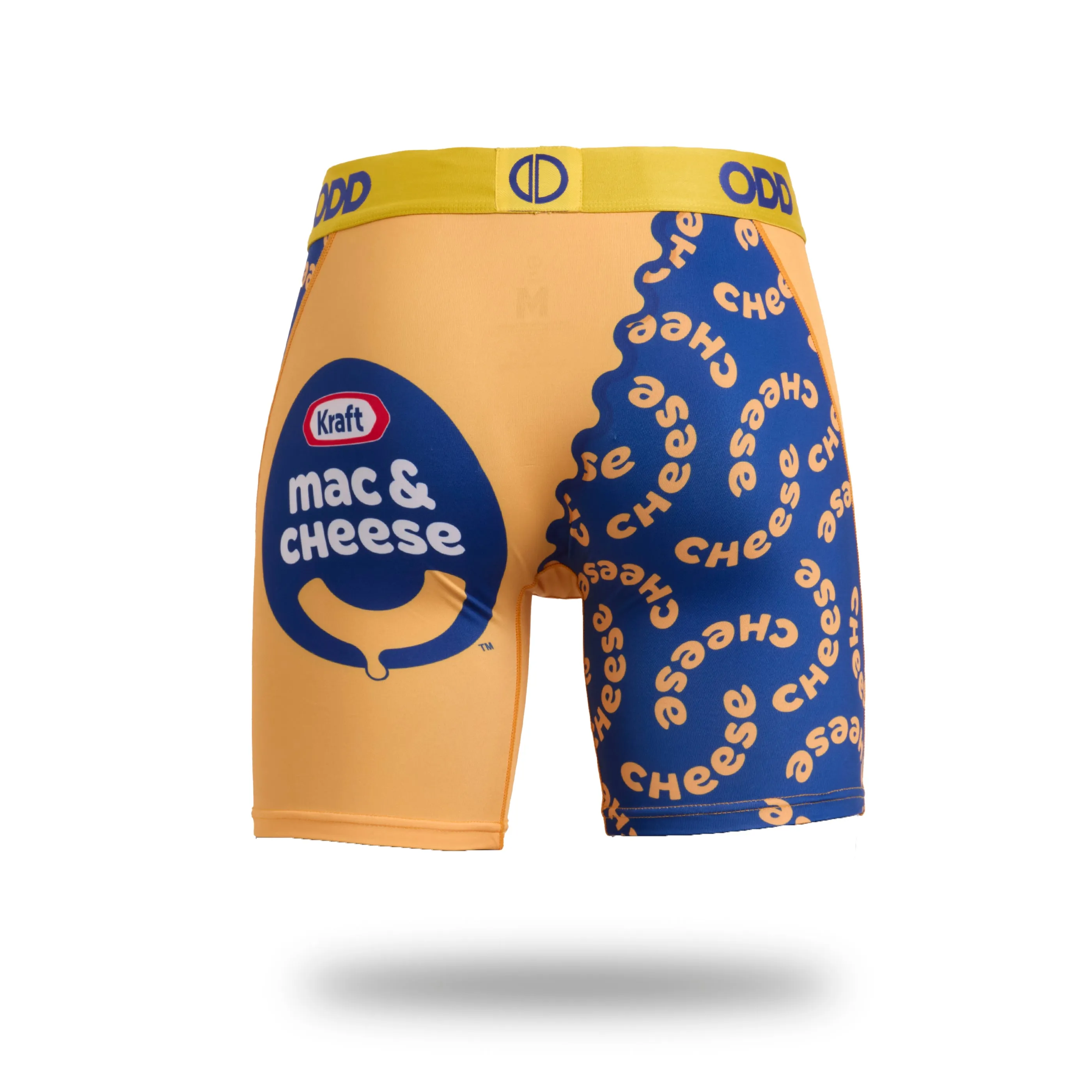 Kraft Mac & Cheese Drip Split Men's Boxer Briefs sold by Odd Sox product image thumbnail 3