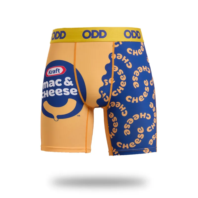 Kraft Mac & Cheese Drip Split Men's Boxer Briefs sold by Odd Sox