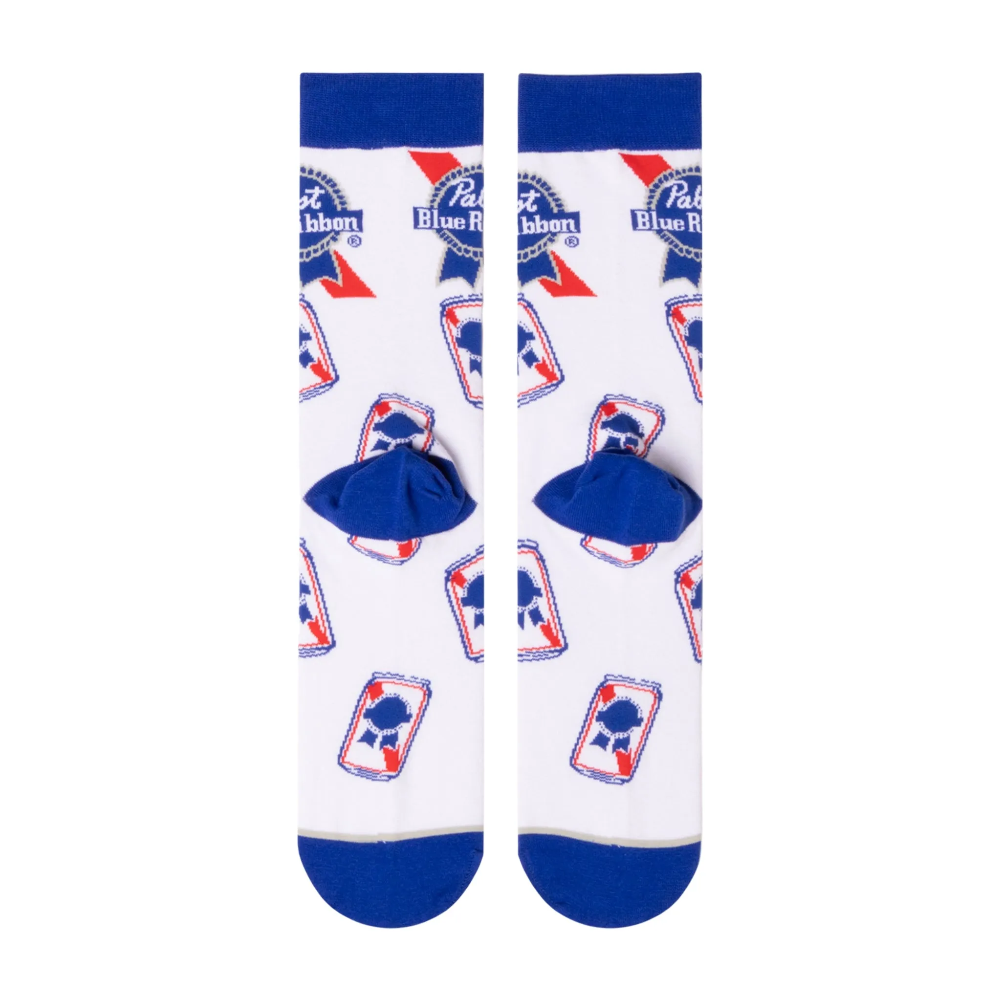 Pabst Blue Ribbon Cans Crew Socks sold by Odd Sox product image thumbnail 3
