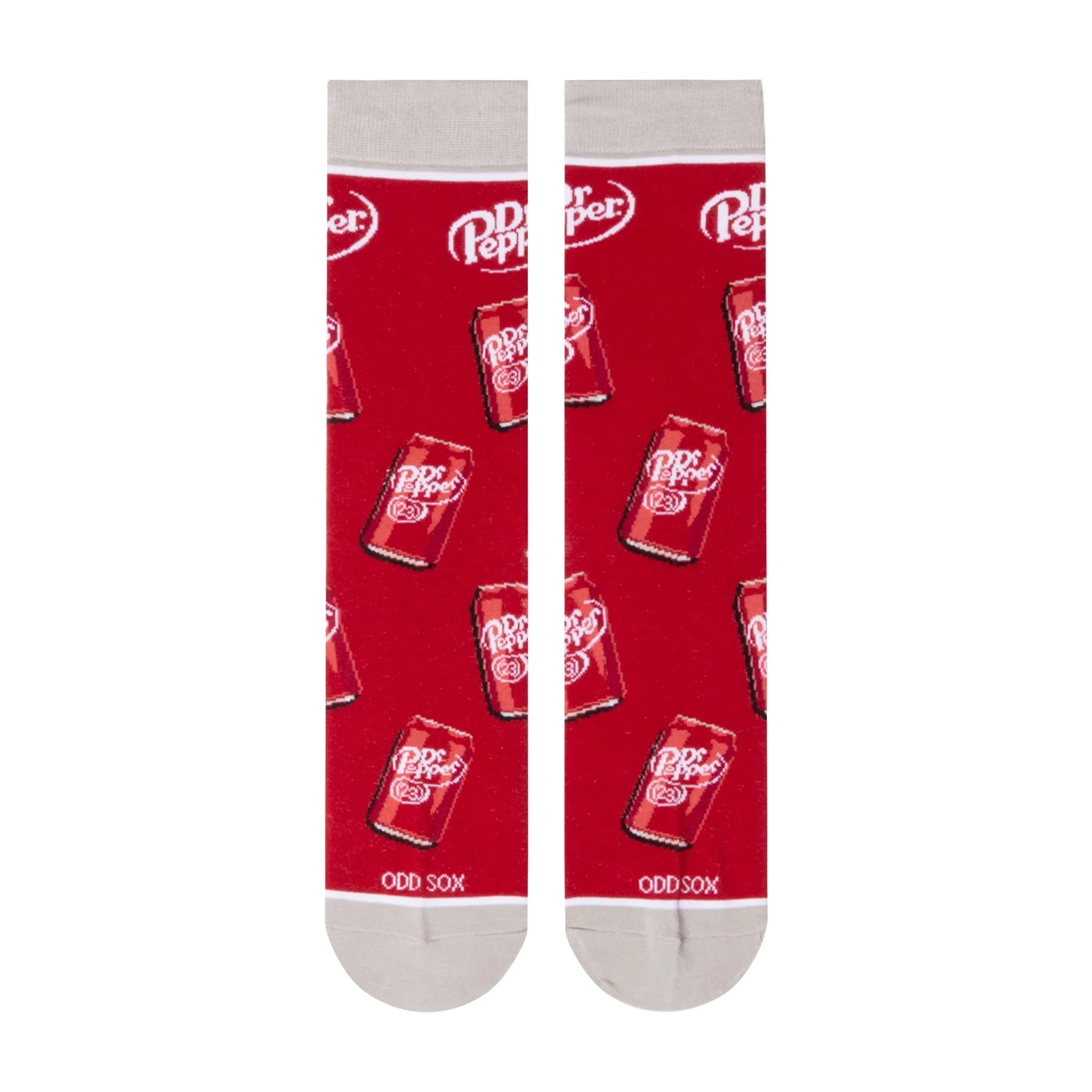 Dr Pepper Cans Crew Socks sold by Odd Sox product image thumbnail 2