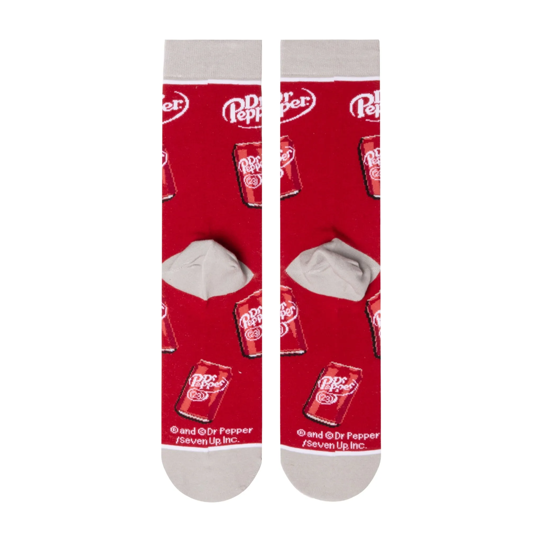 Dr Pepper Cans Crew Socks sold by Odd Sox product image thumbnail 3
