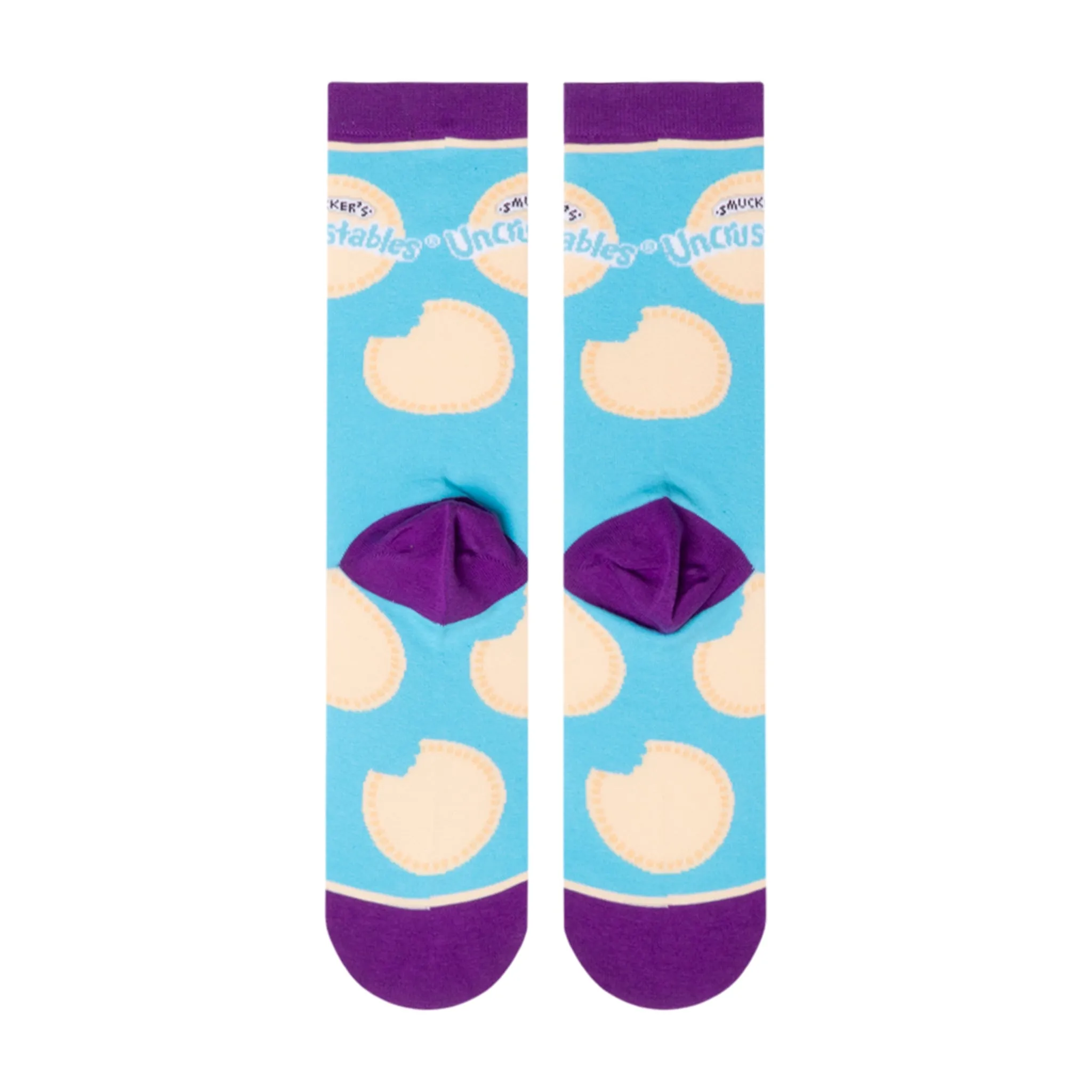 Uncrustables Crew Socks sold by Odd Sox product image thumbnail 3