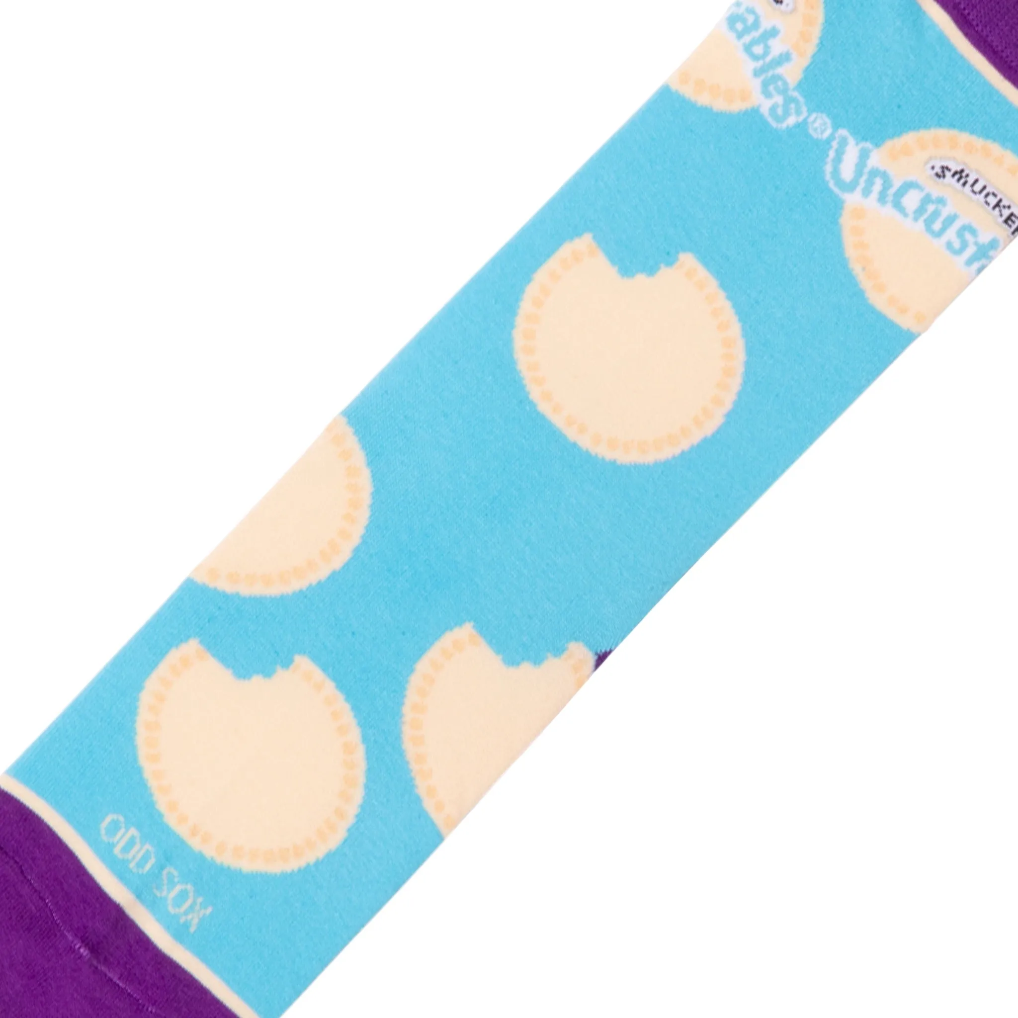 Uncrustables Crew Socks sold by Odd Sox product image thumbnail 4