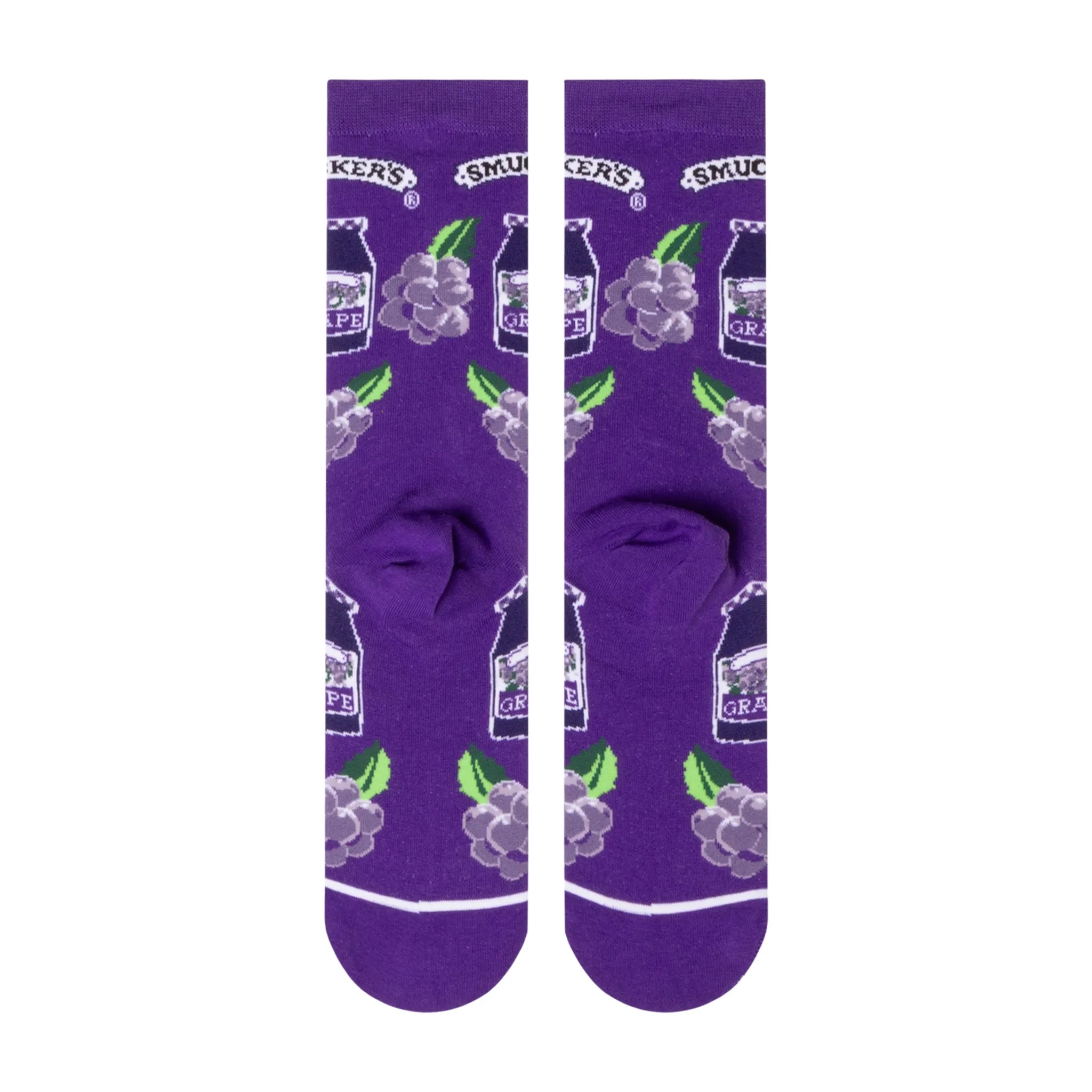 Smucker's Grape Jelly Crew Socks sold by Odd Sox product image thumbnail 3