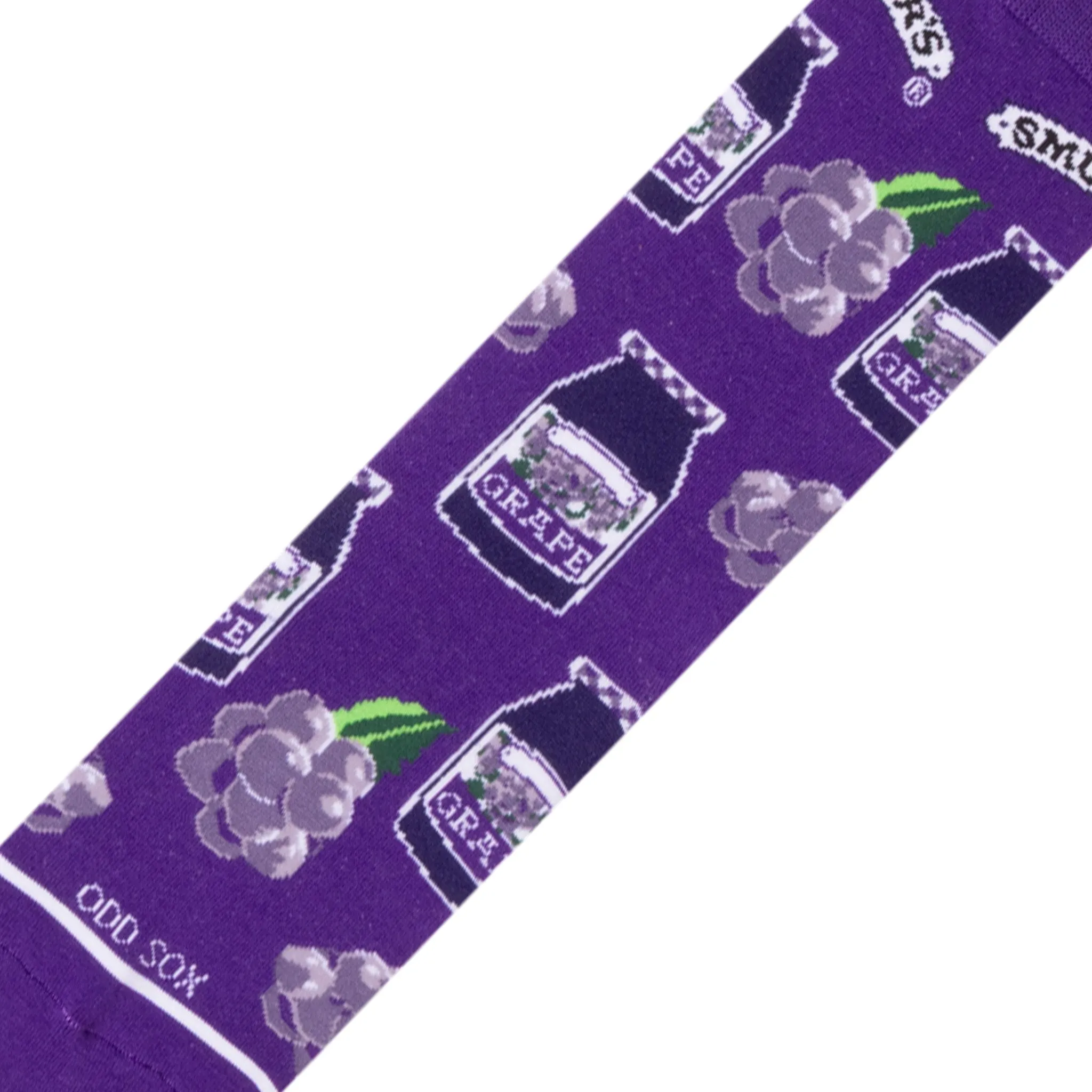 Smucker's Grape Jelly Crew Socks sold by Odd Sox product image thumbnail 4