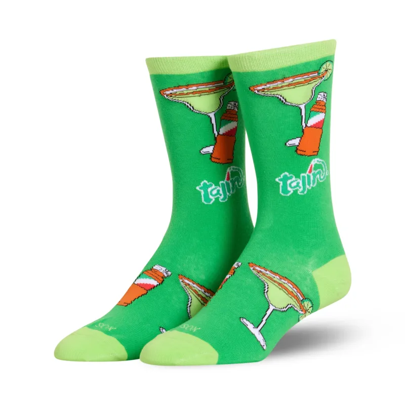 Tajin Make Mine Spicy Women's Crew Socks sold by Odd Sox