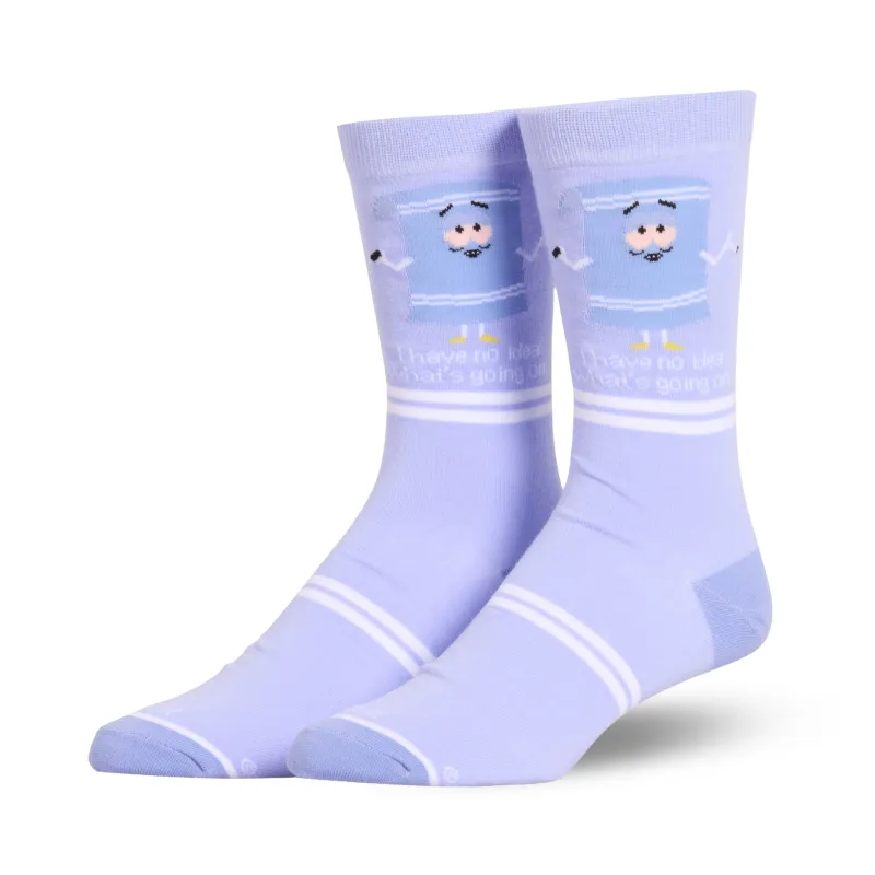 Towelie No Idea Men's Crew Socks sold by Odd Sox