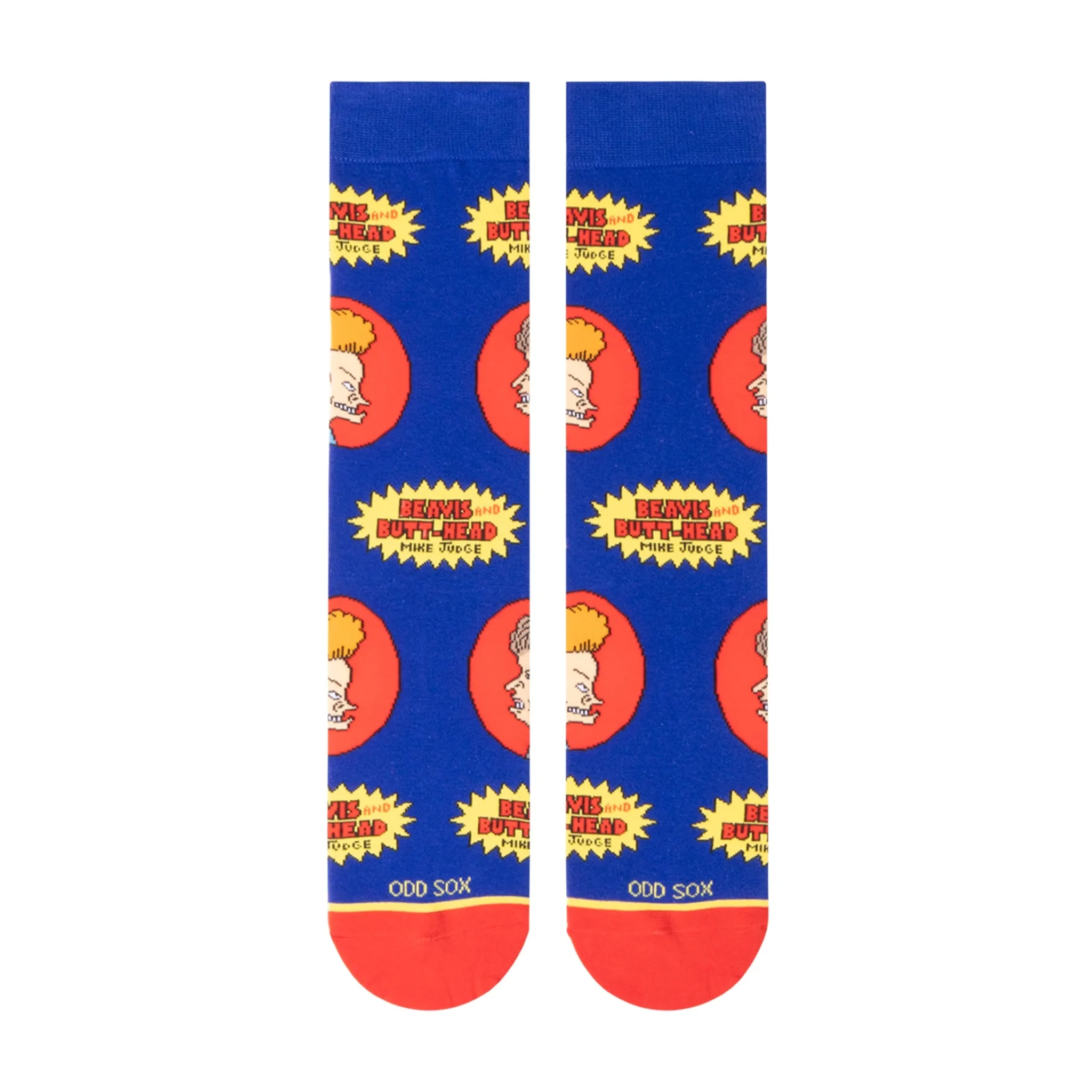Beavis & Butt-Head All Over Men's Crew Socks sold by Odd Sox product image thumbnail 2