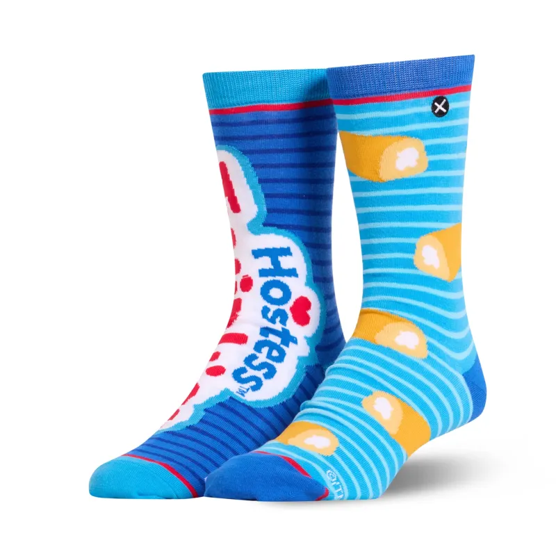 Twinkies Split Men's Crew Socks sold by Odd Sox