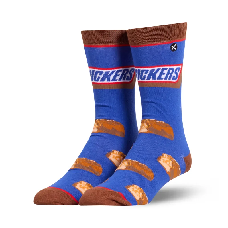 Snickers Minis Men's Crew Socks sold by Odd Sox