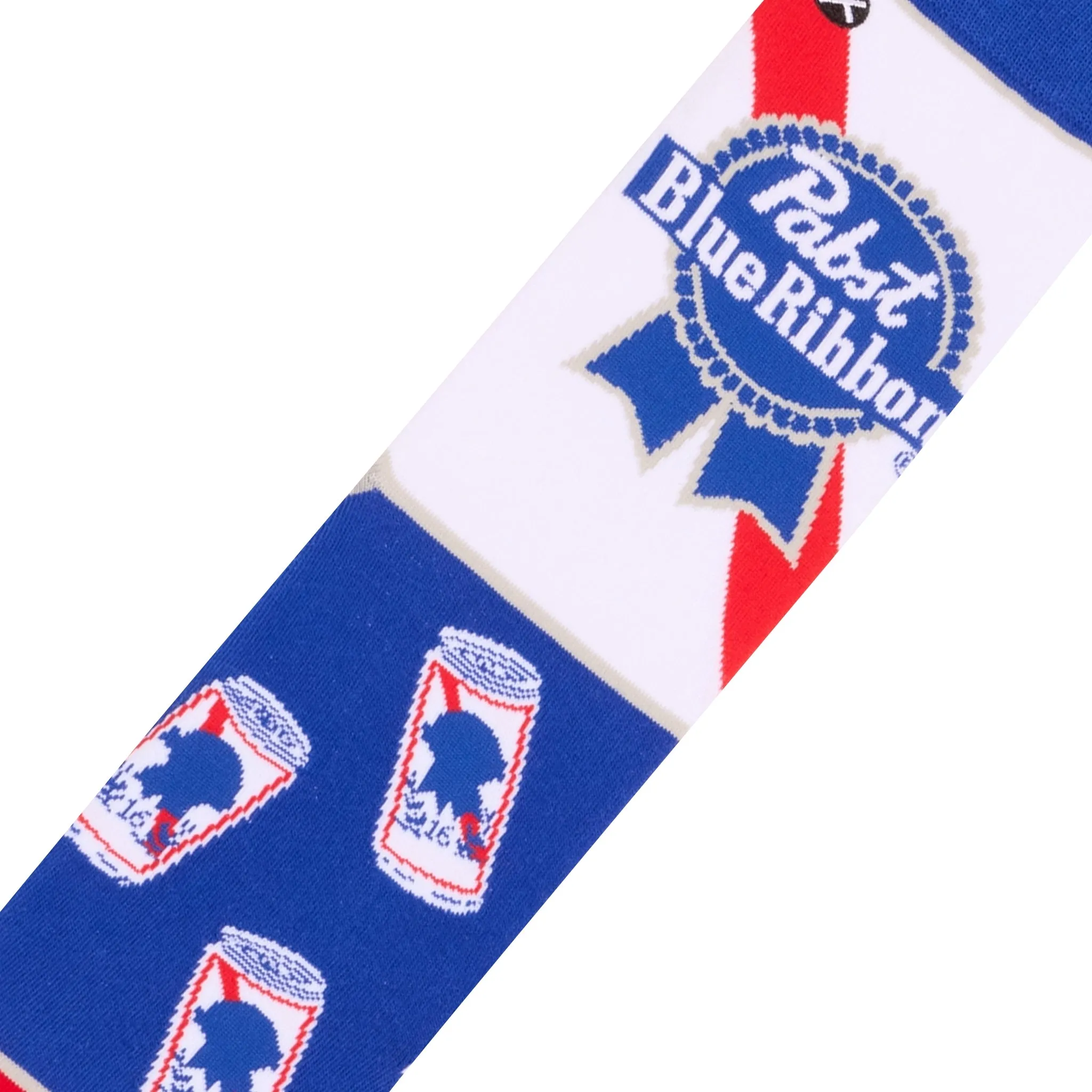 Pabst Blue Ribbon Men's Crew Socks sold by Odd Sox product image thumbnail 4