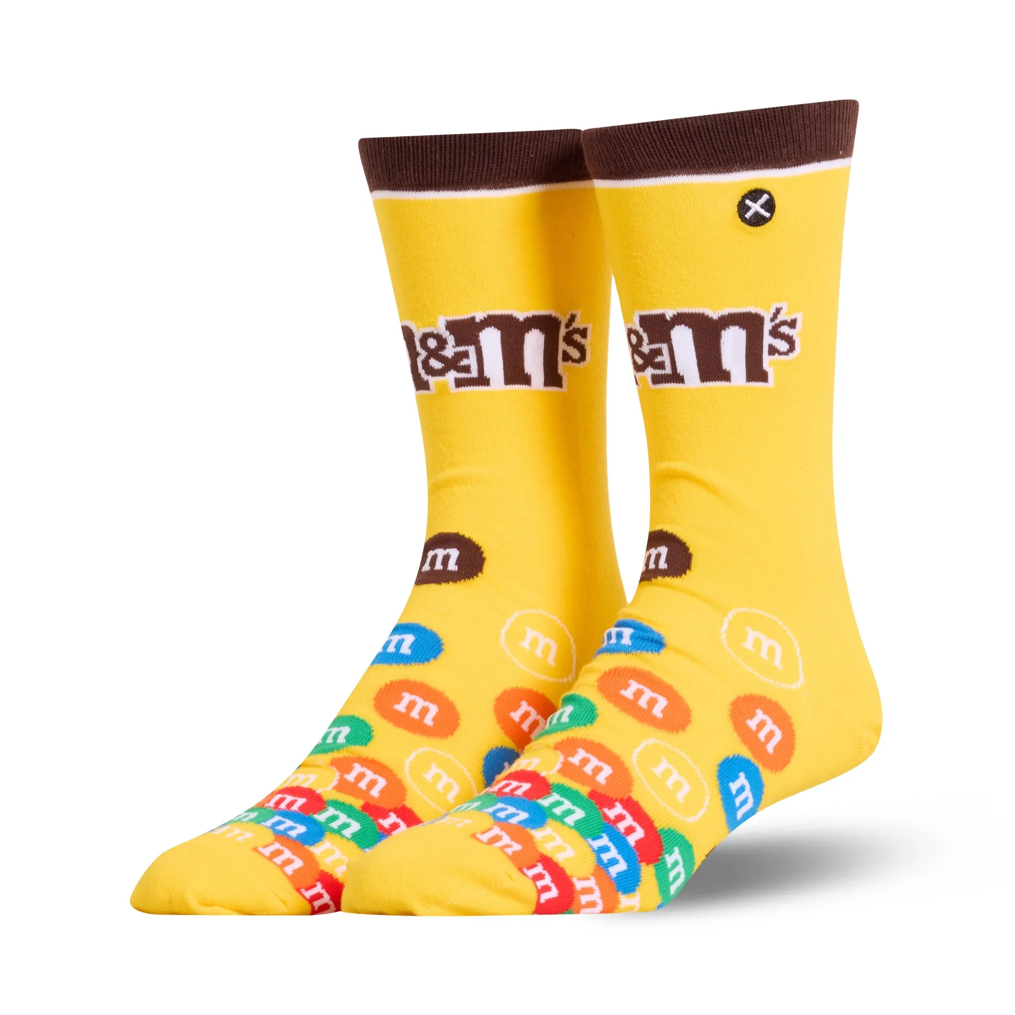 M&M's Pile Men's Crew Socks sold by Odd Sox