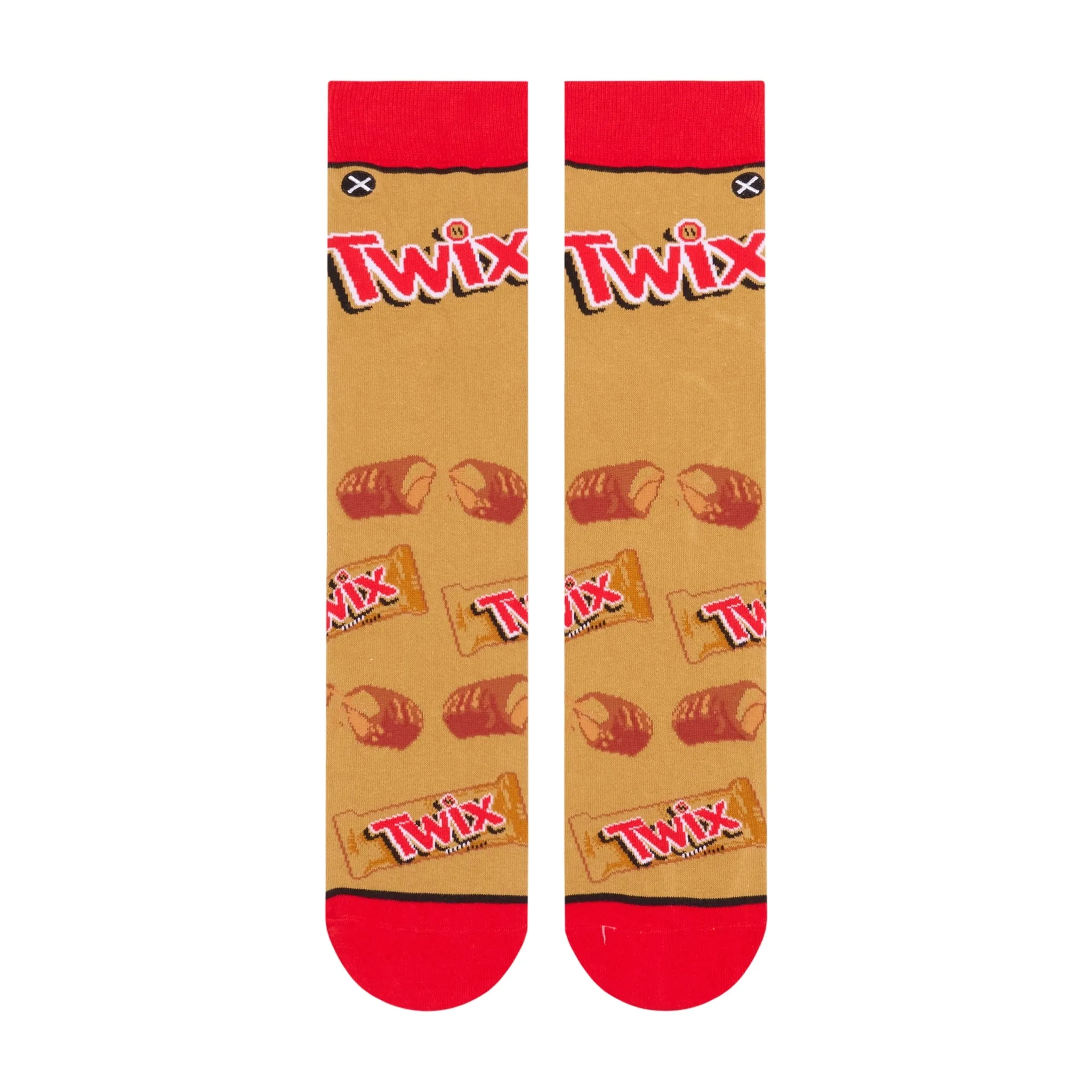 Twix Bars Men's Crew Socks sold by Odd Sox product image thumbnail 2