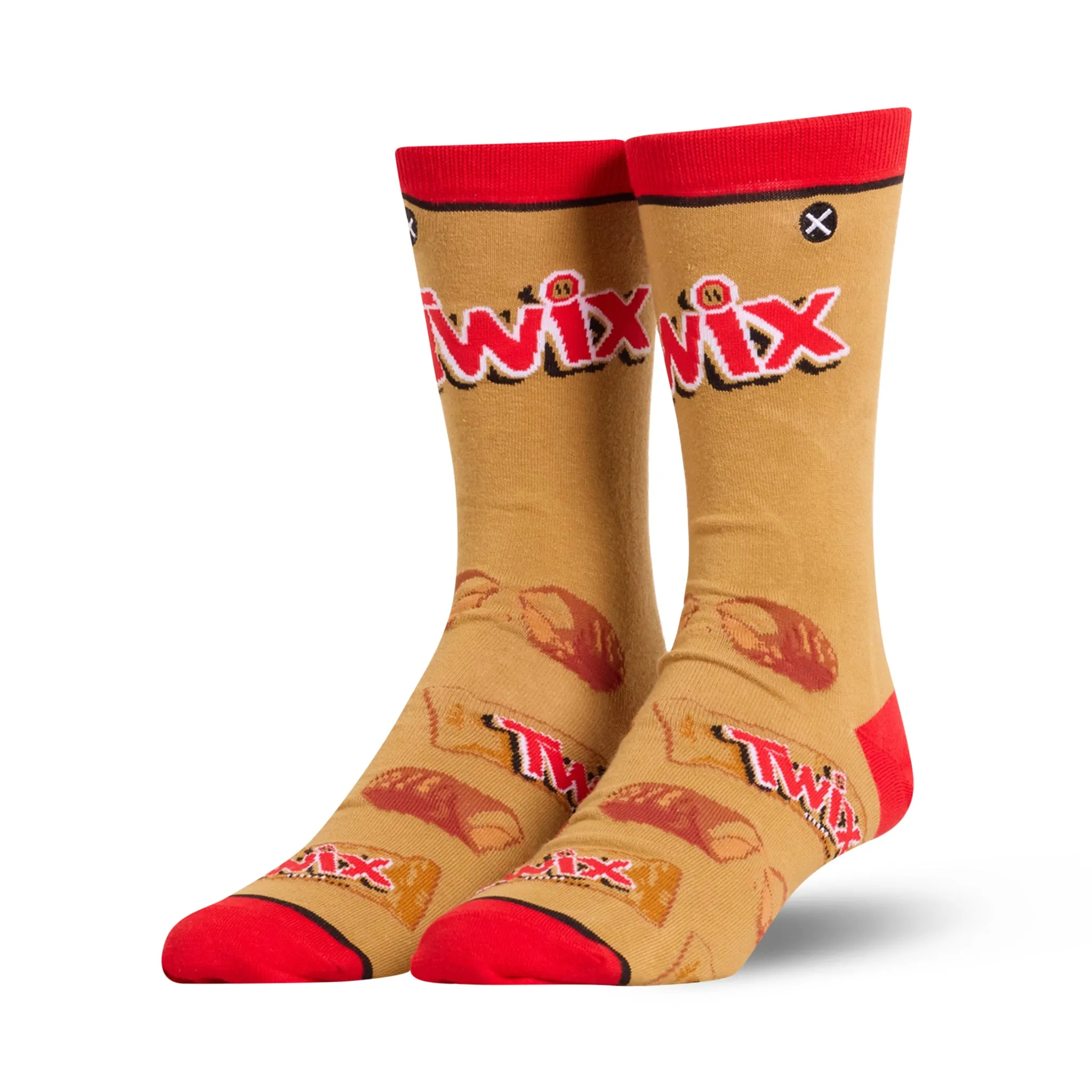 Twix Bars Men's Crew Socks sold by Odd Sox