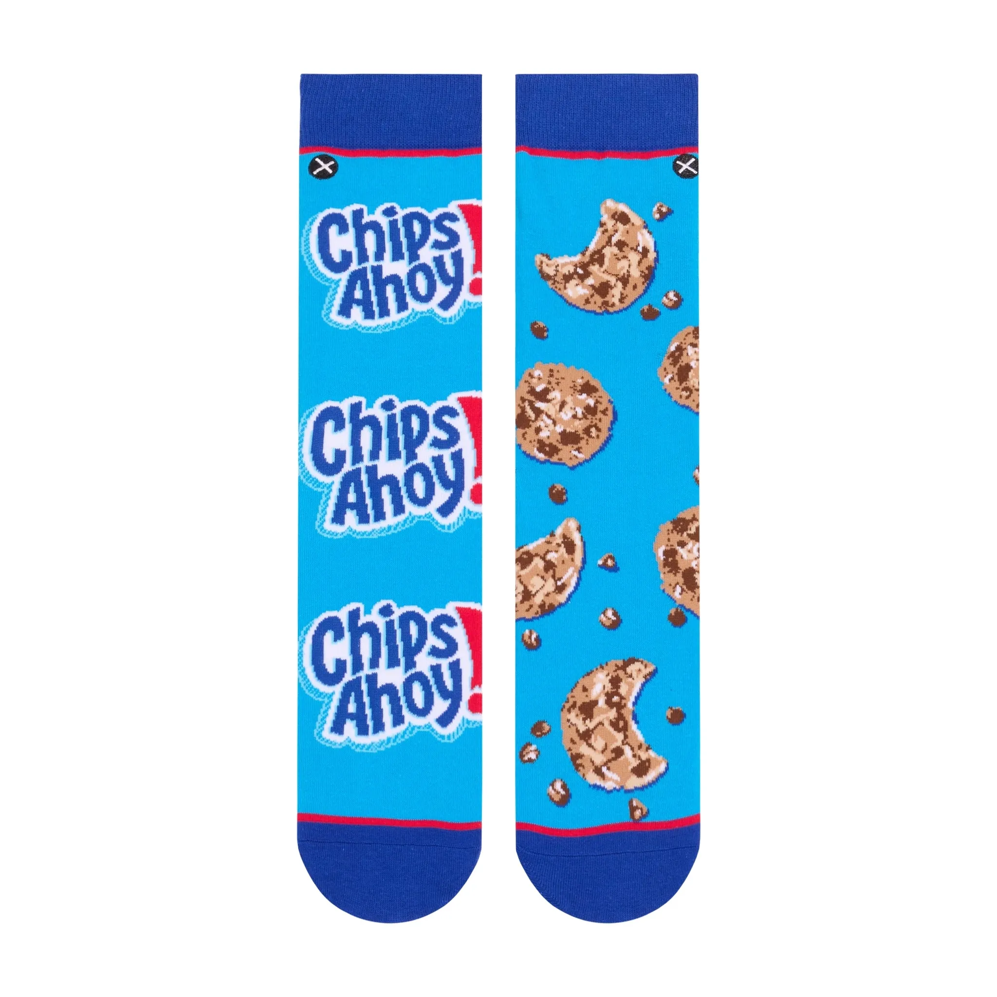 Chips Ahoy! Split Men's Crew Socks sold by Odd Sox product image thumbnail 2