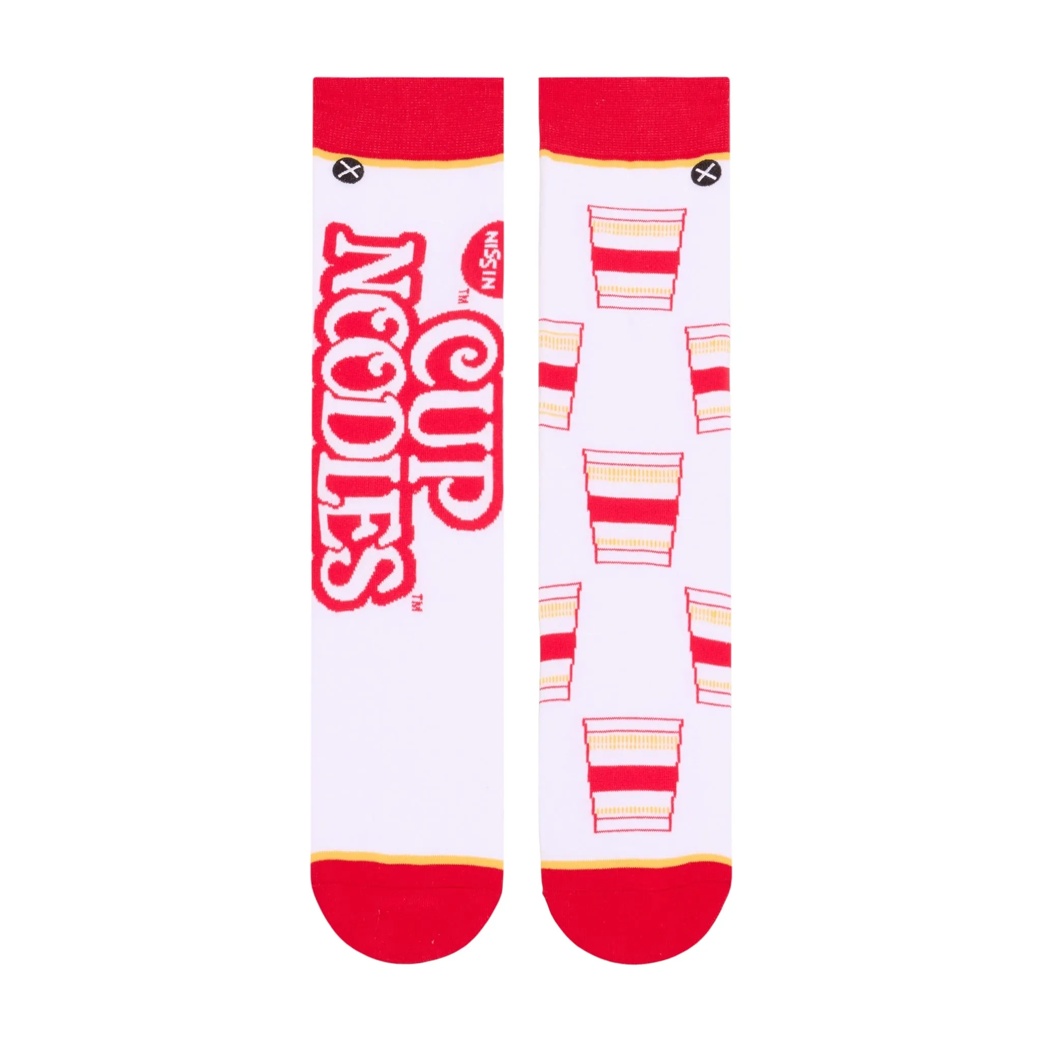 Cup Noodles Split Men's Crew Socks sold by Odd Sox product image thumbnail 2