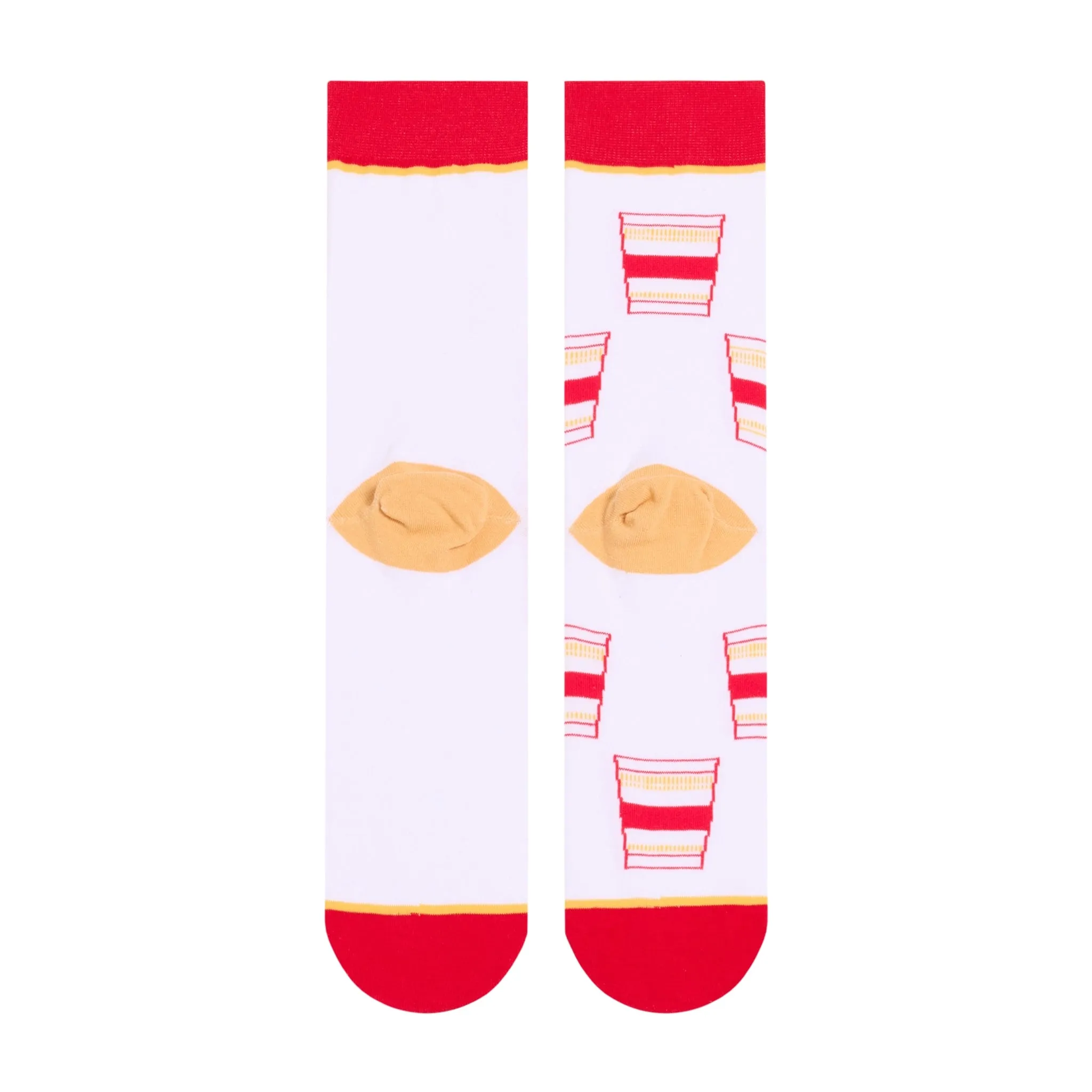 Cup Noodles Split Men's Crew Socks sold by Odd Sox product image thumbnail 3
