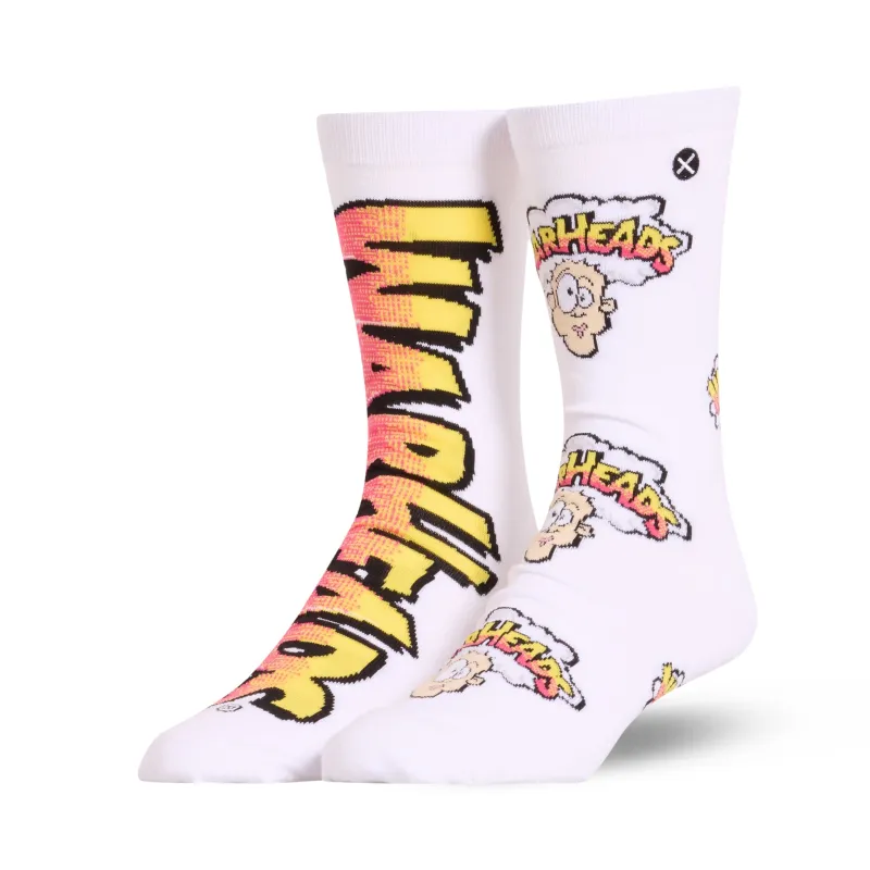 Warheads Split Men's Crew Socks sold by Odd Sox