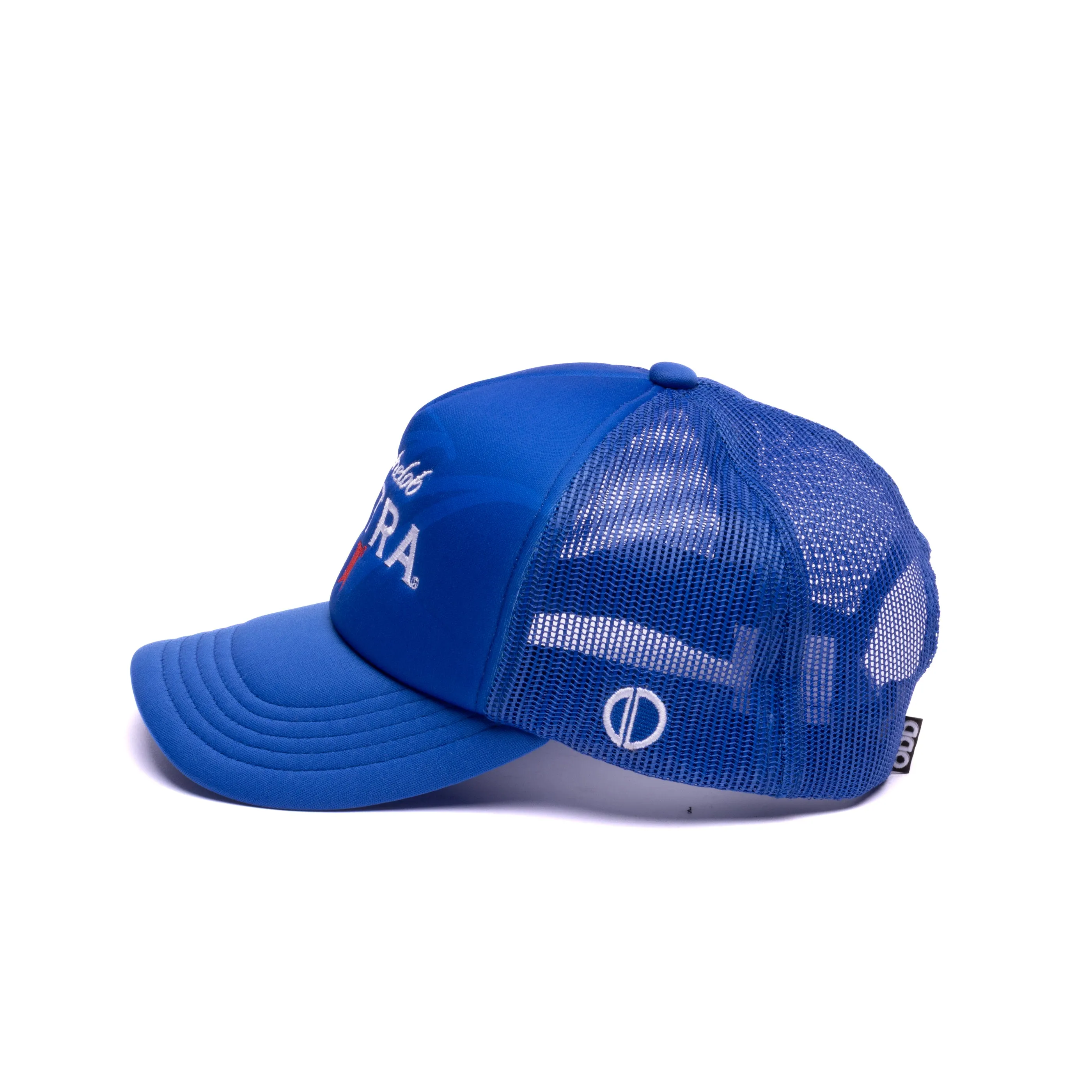 Michelob Ultra Blue Trucker Hat sold by Odd Sox product image thumbnail 2