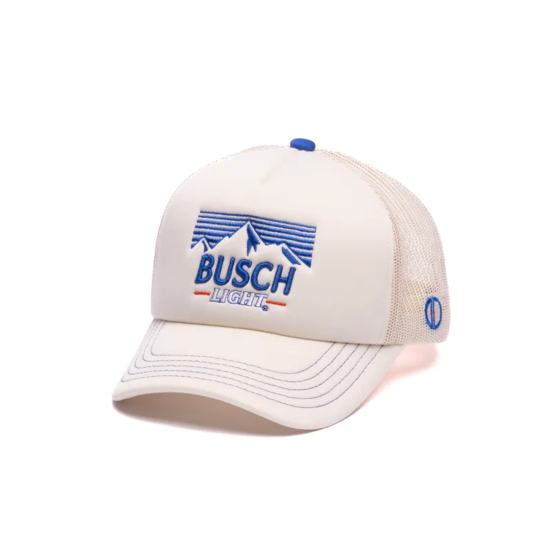 Busch Light Retro Trucker Hat made by Odd Sox