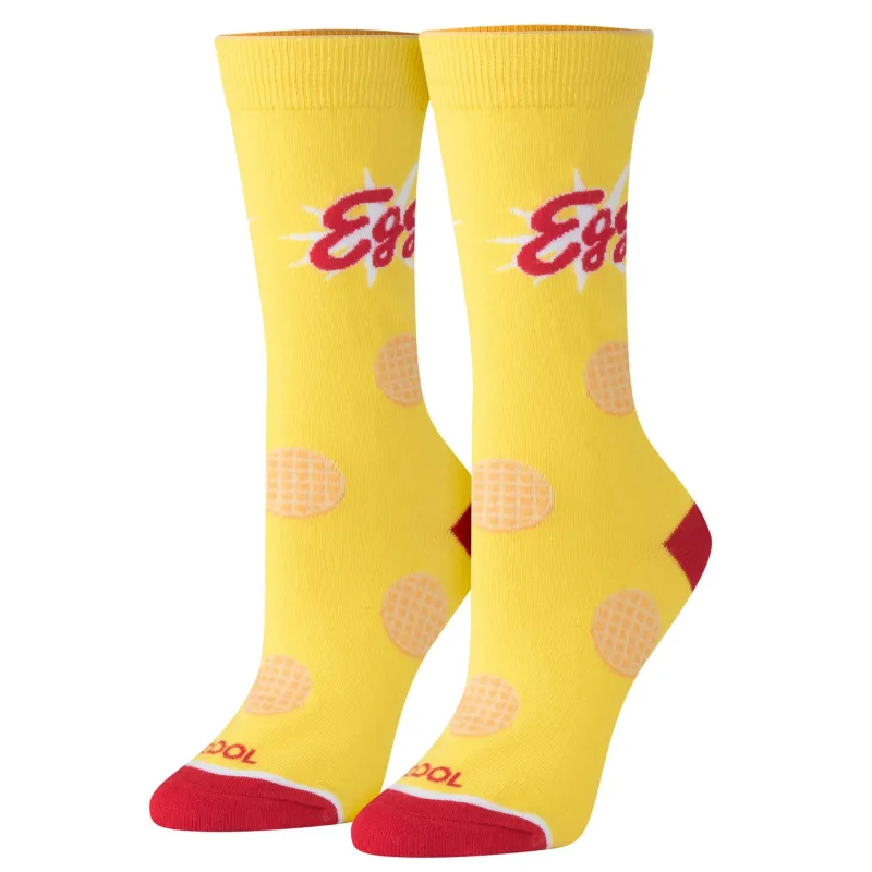 Eggo Waffles Women's Crew Socks sold by Odd Sox