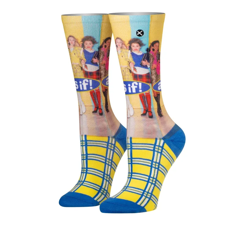 As If Women's Crew Socks sold by Odd Sox