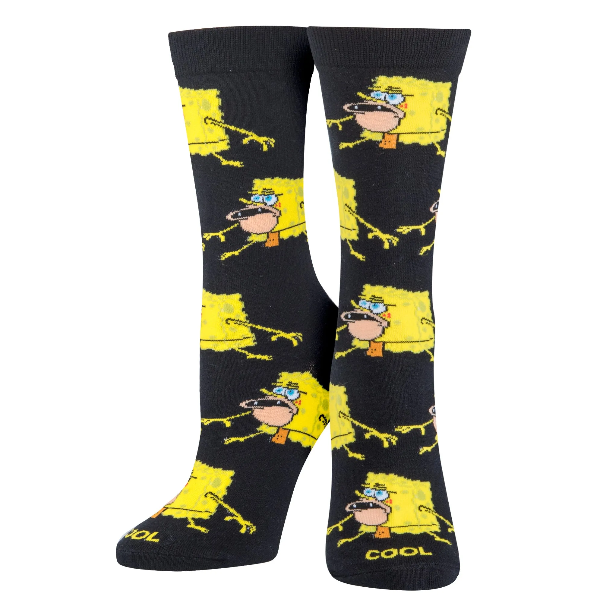 Pre-Historic Bob Women's Crew Socks sold by Odd Sox