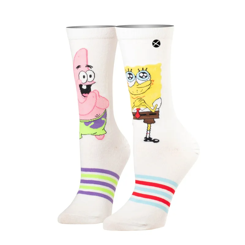 SpongeBob Pretty Please Women's Crew Socks sold by Odd Sox