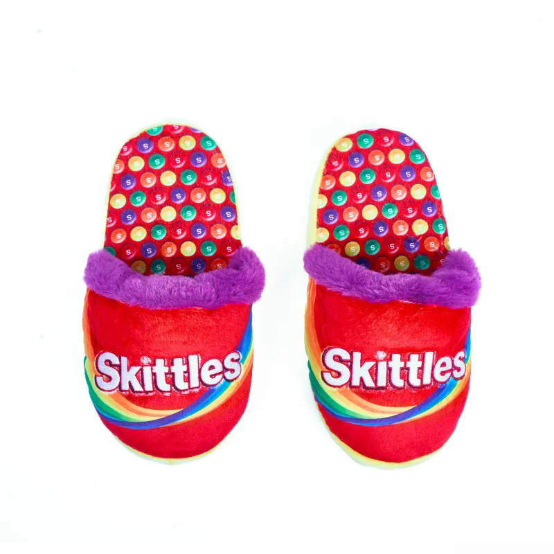 Skittles Slip-On Slippers sold by Odd Sox