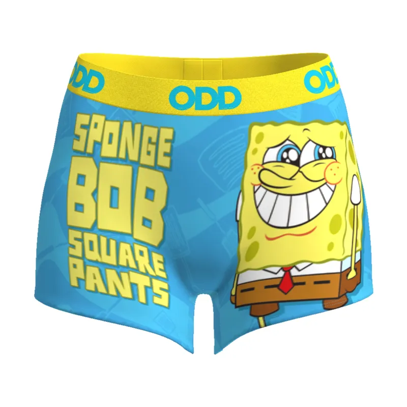 SpongeBob SquarePants Women's Boy Shorts sold by Odd Sox