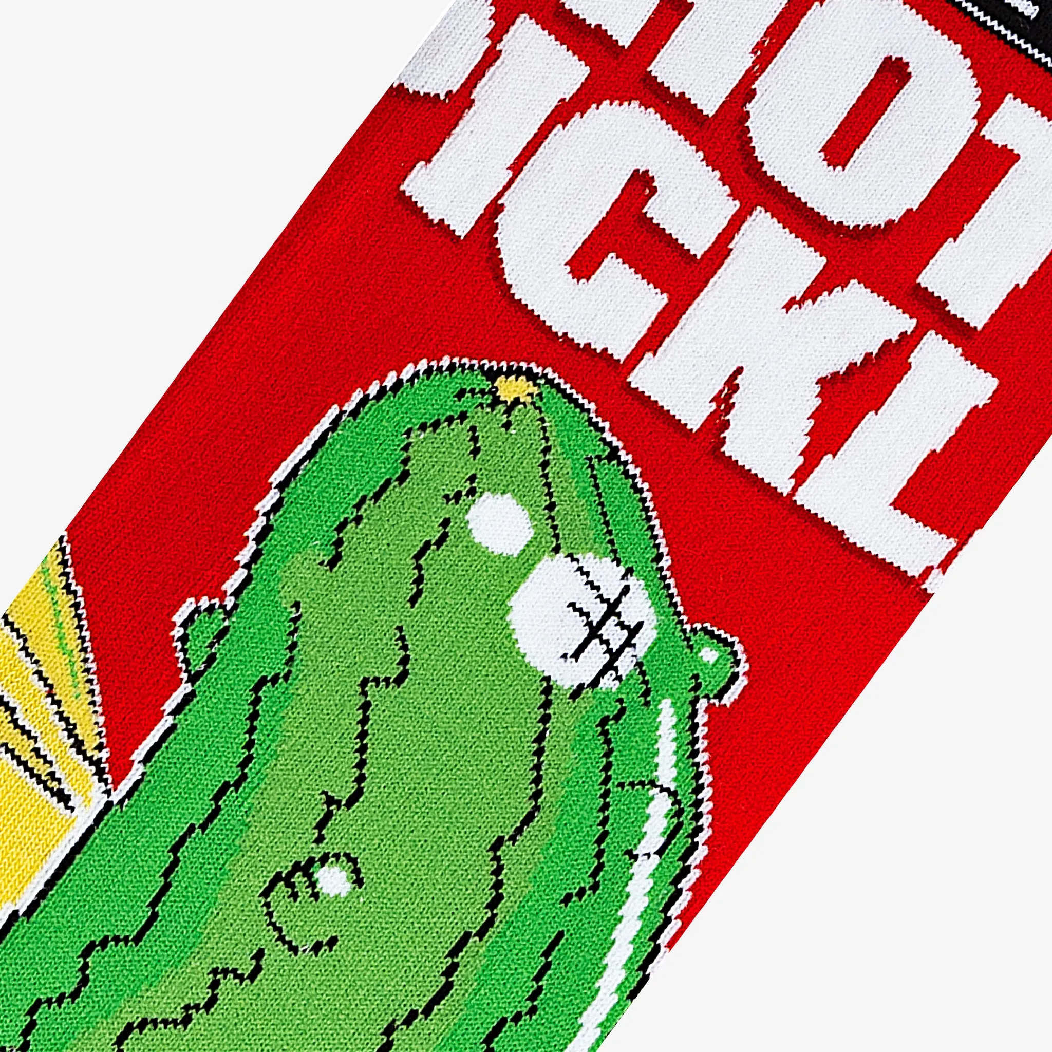 Van Holten's Hot Pickle Men's Crew Socks sold by Odd Sox product image thumbnail 4