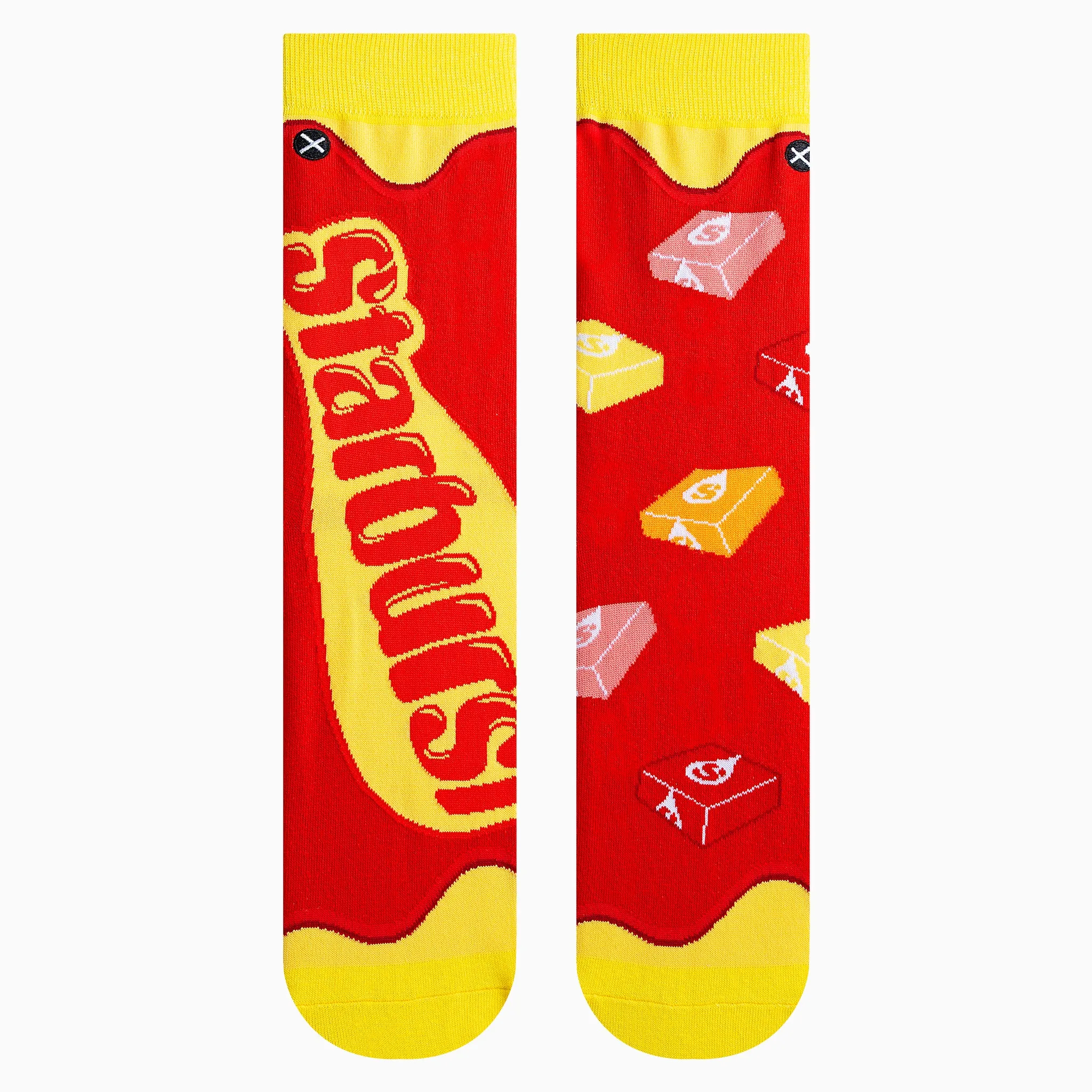 Starburst Split Men's Crew Socks sold by Odd Sox product image thumbnail 2