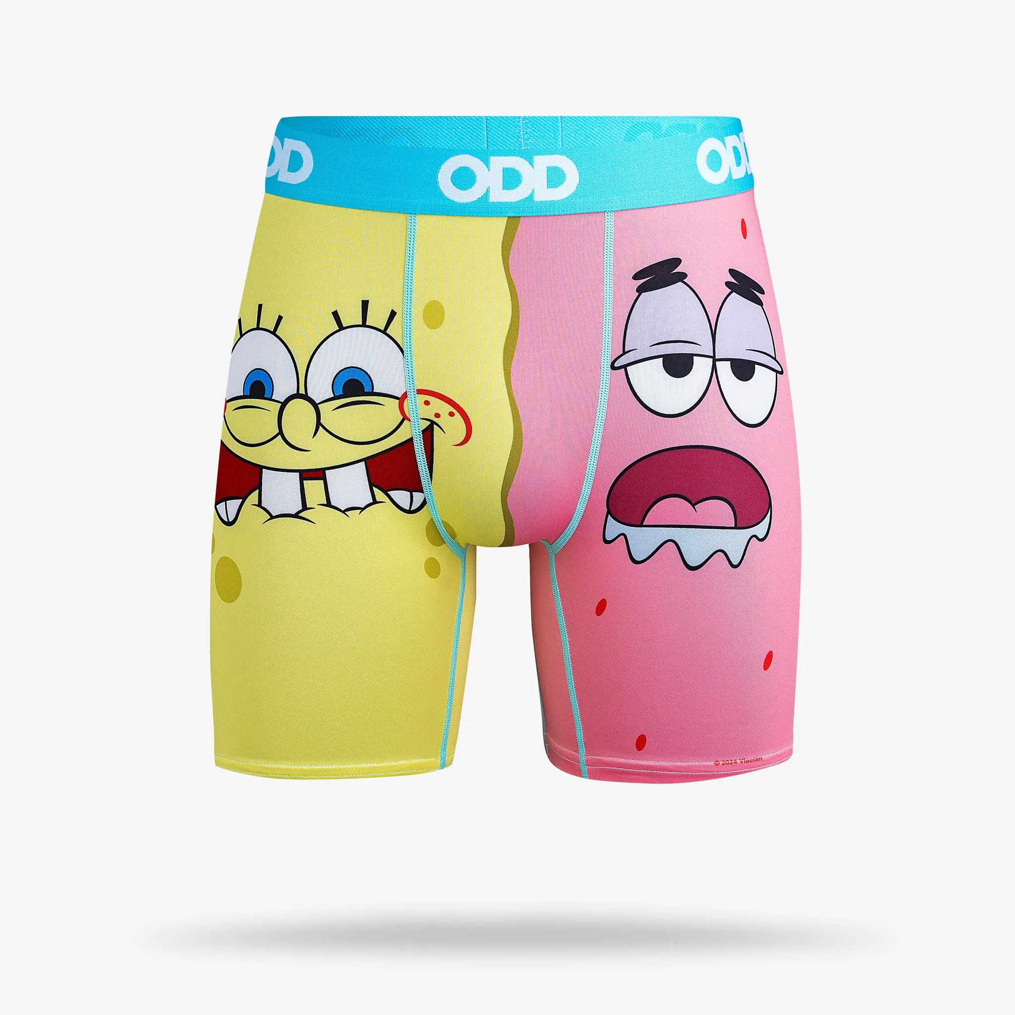SpongeBob & Patrick Split Men's Boxer Briefs sold by Odd Sox