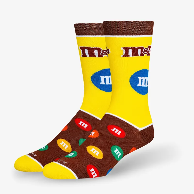 M&M's Men's Crew Socks sold by Odd Sox