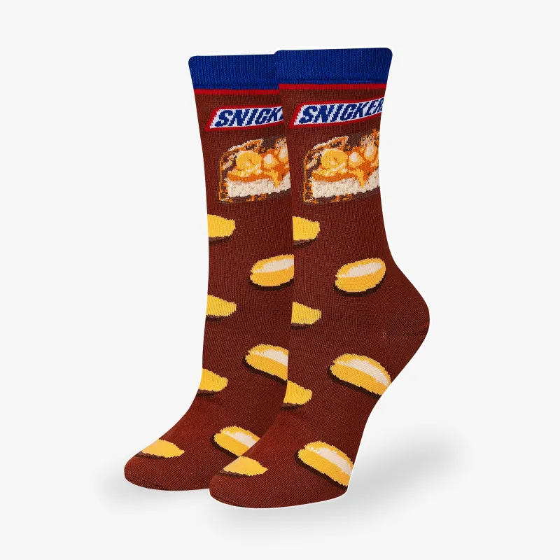 Snickers Hungry Women's Crew Socks sold by Odd Sox