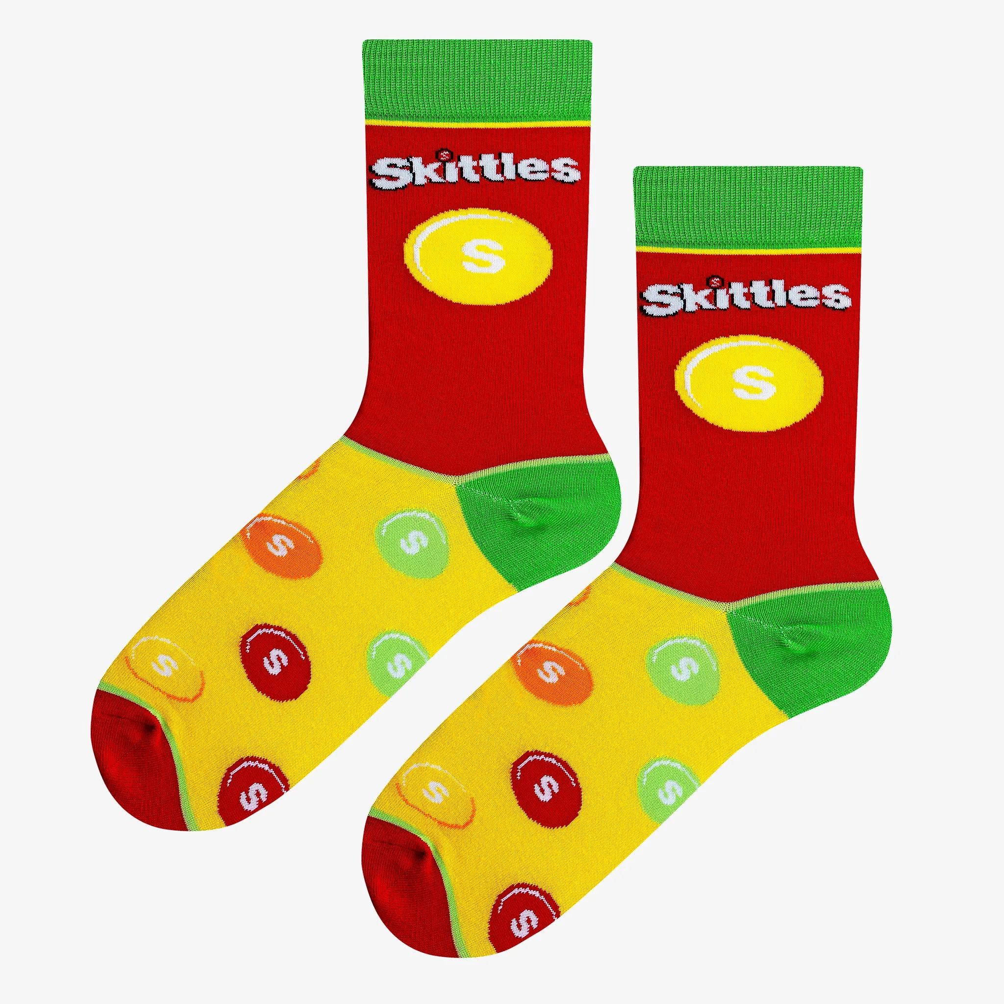 Skittles Red Men's Crew Socks sold by Odd Sox product image thumbnail 2