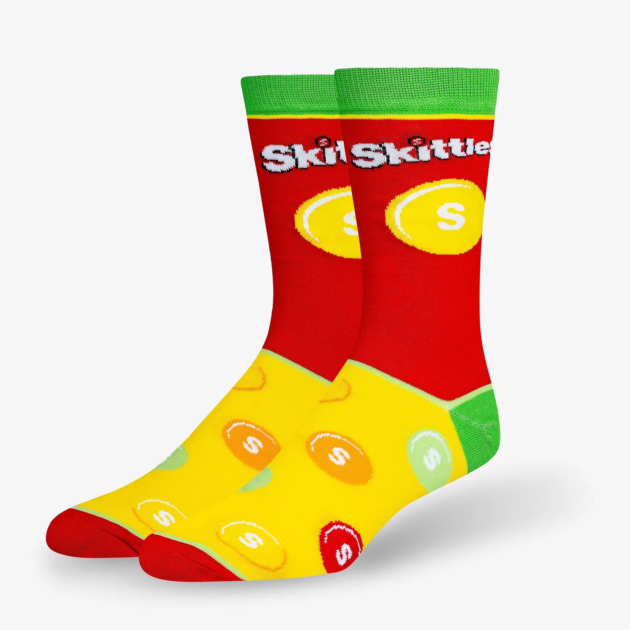Skittles Red Men's Crew Socks sold by Odd Sox
