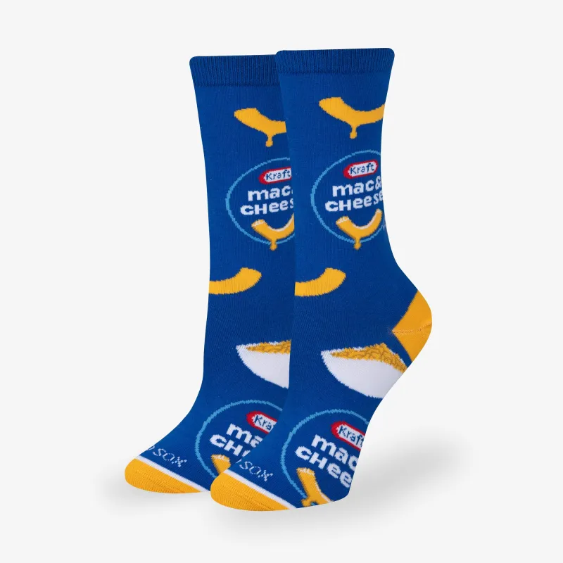 Kraft Mac & Cheese Women's Crew Socks sold by Odd Sox