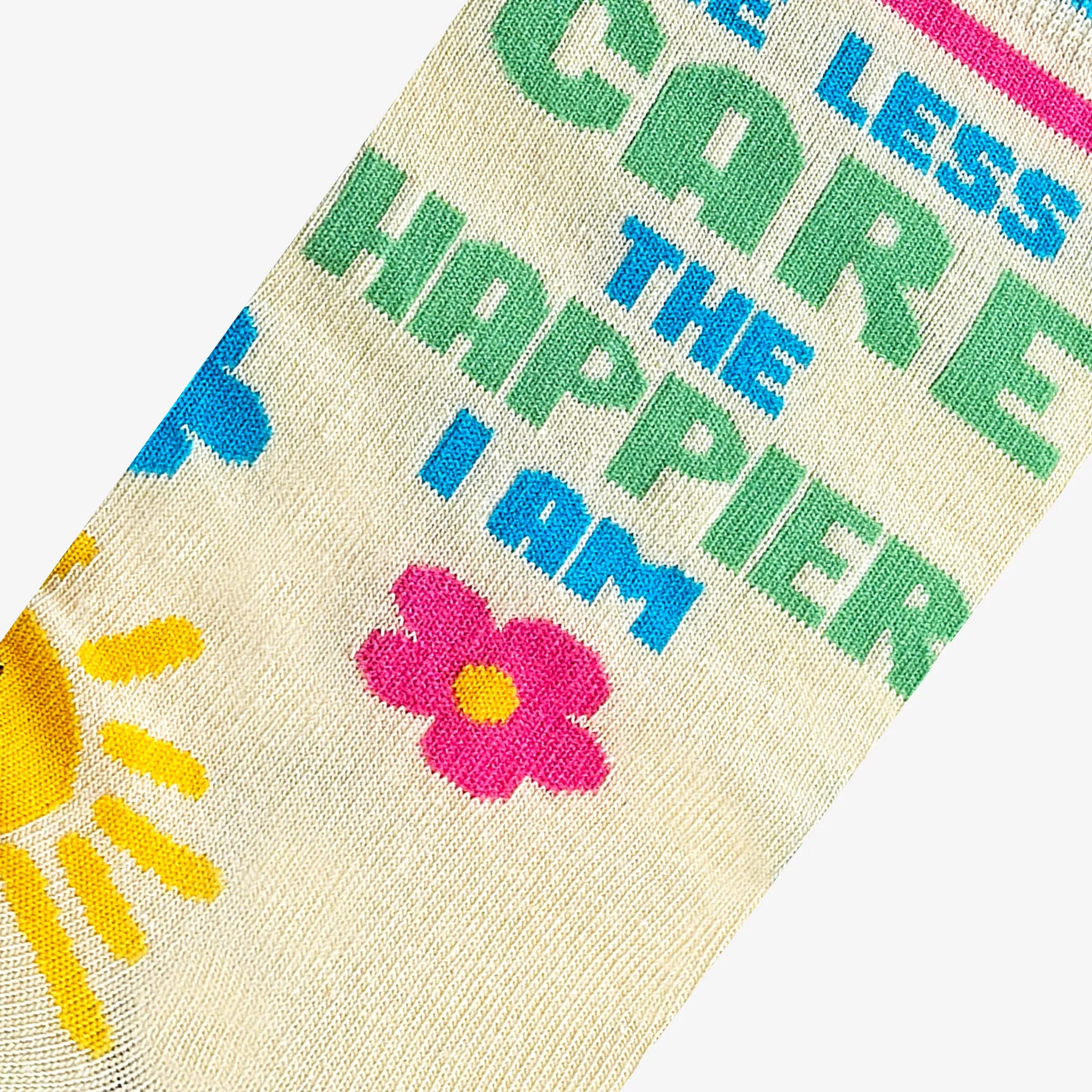The Less I Care Women's Crew Socks sold by Odd Sox product image thumbnail 4