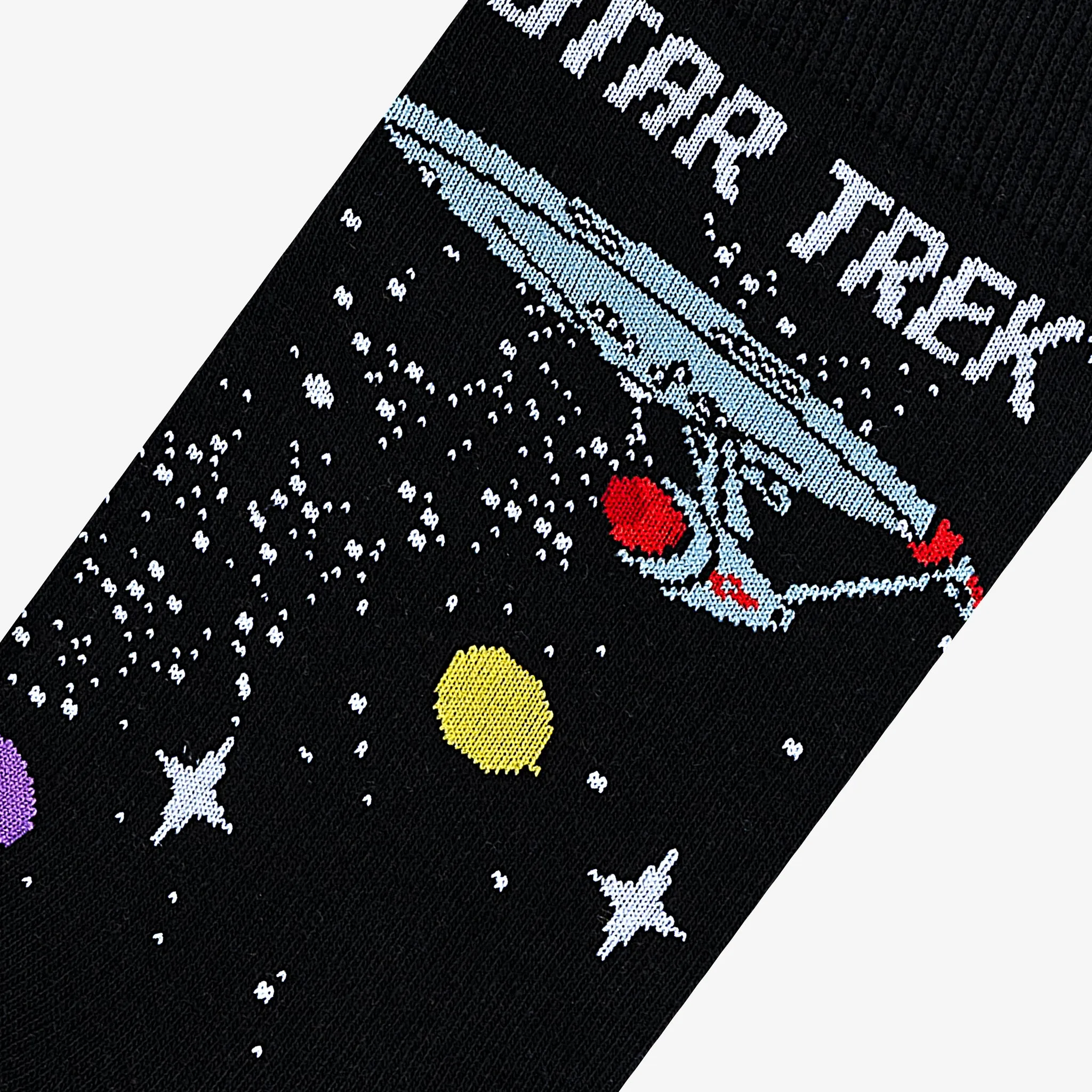 Star Trek Space Travel Men's Crew Socks sold by Odd Sox product image thumbnail 4