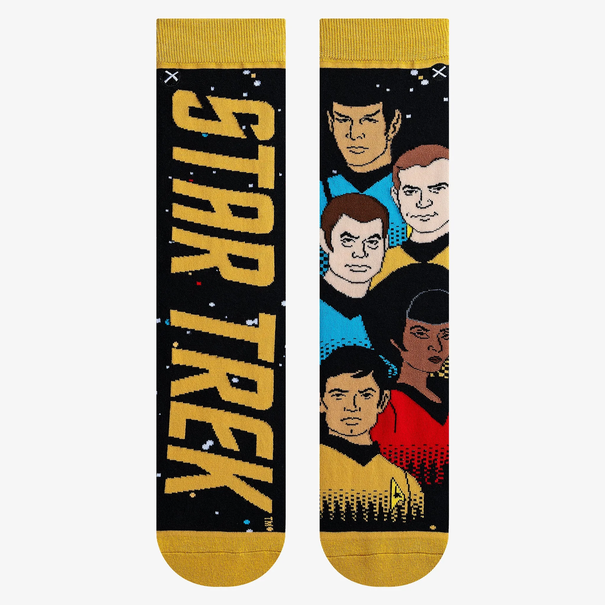 Star Trek Split Men's Crew Socks sold by Odd Sox product image thumbnail 2