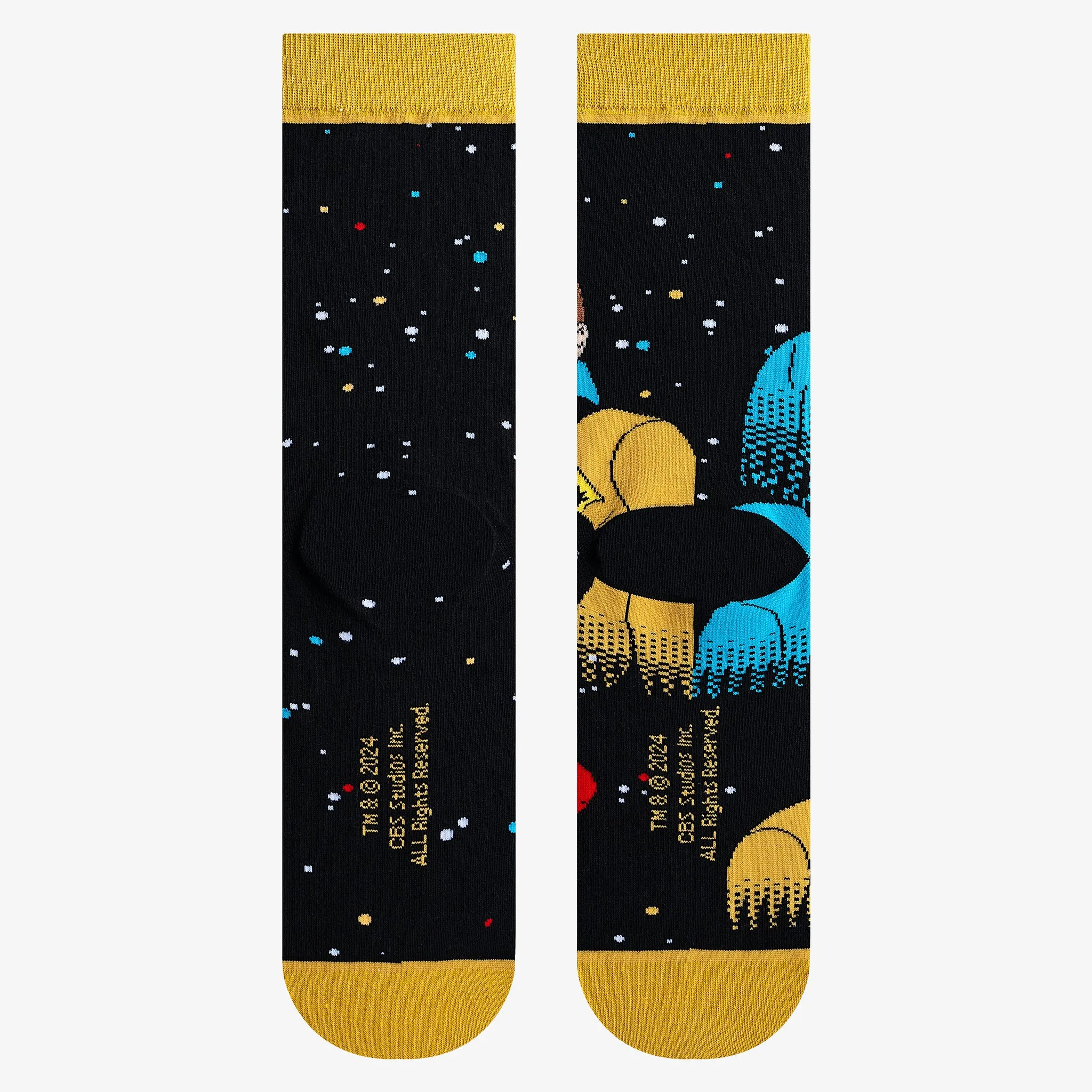 Star Trek Split Men's Crew Socks sold by Odd Sox product image thumbnail 3