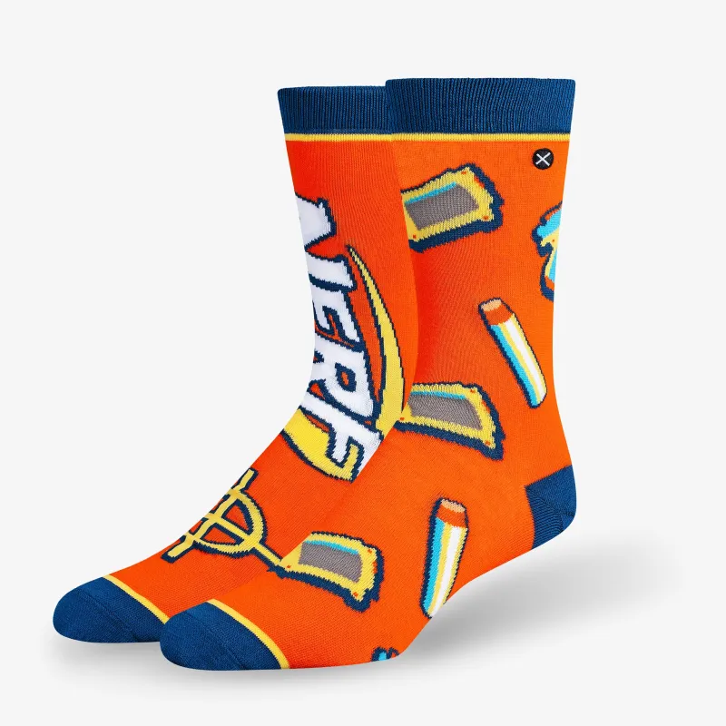 Nerf Split Men's Crew Socks sold by Odd Sox