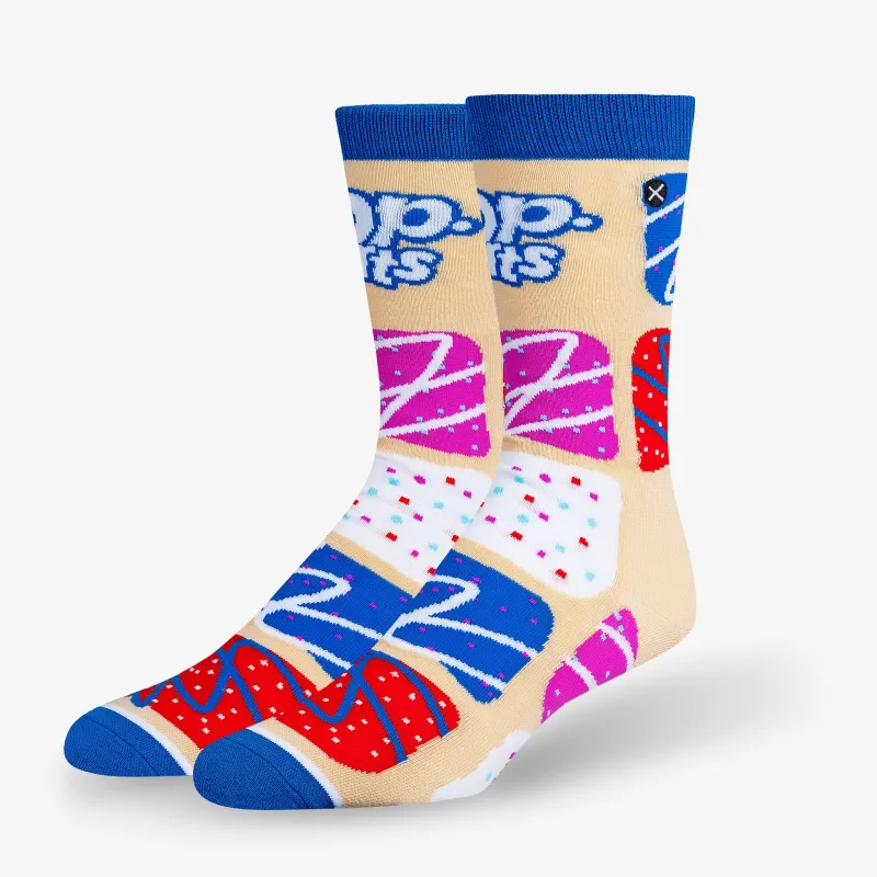 Pop-Tarts Frosting Men's Crew Socks sold by Odd Sox